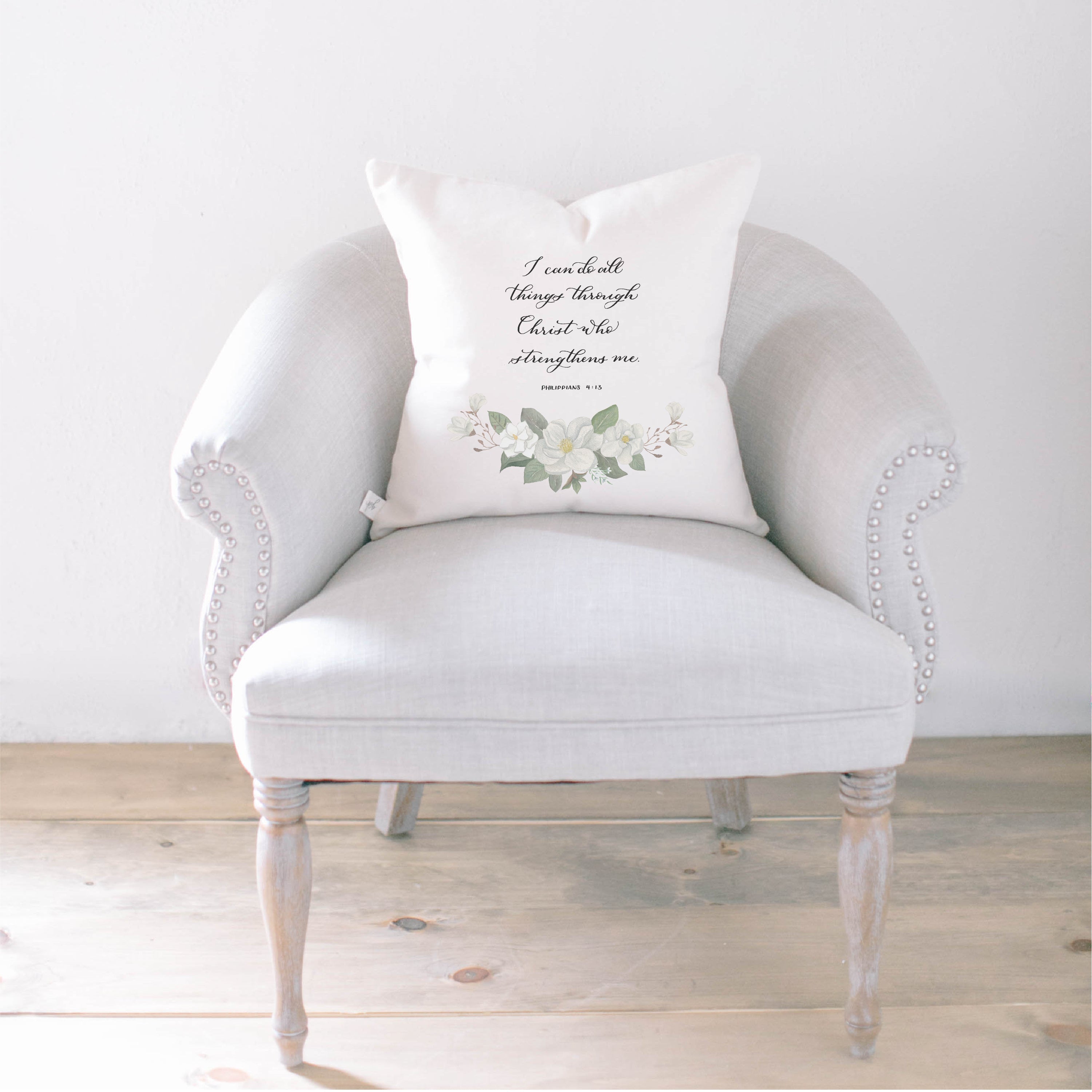 Throw Pillows - Philippians 4