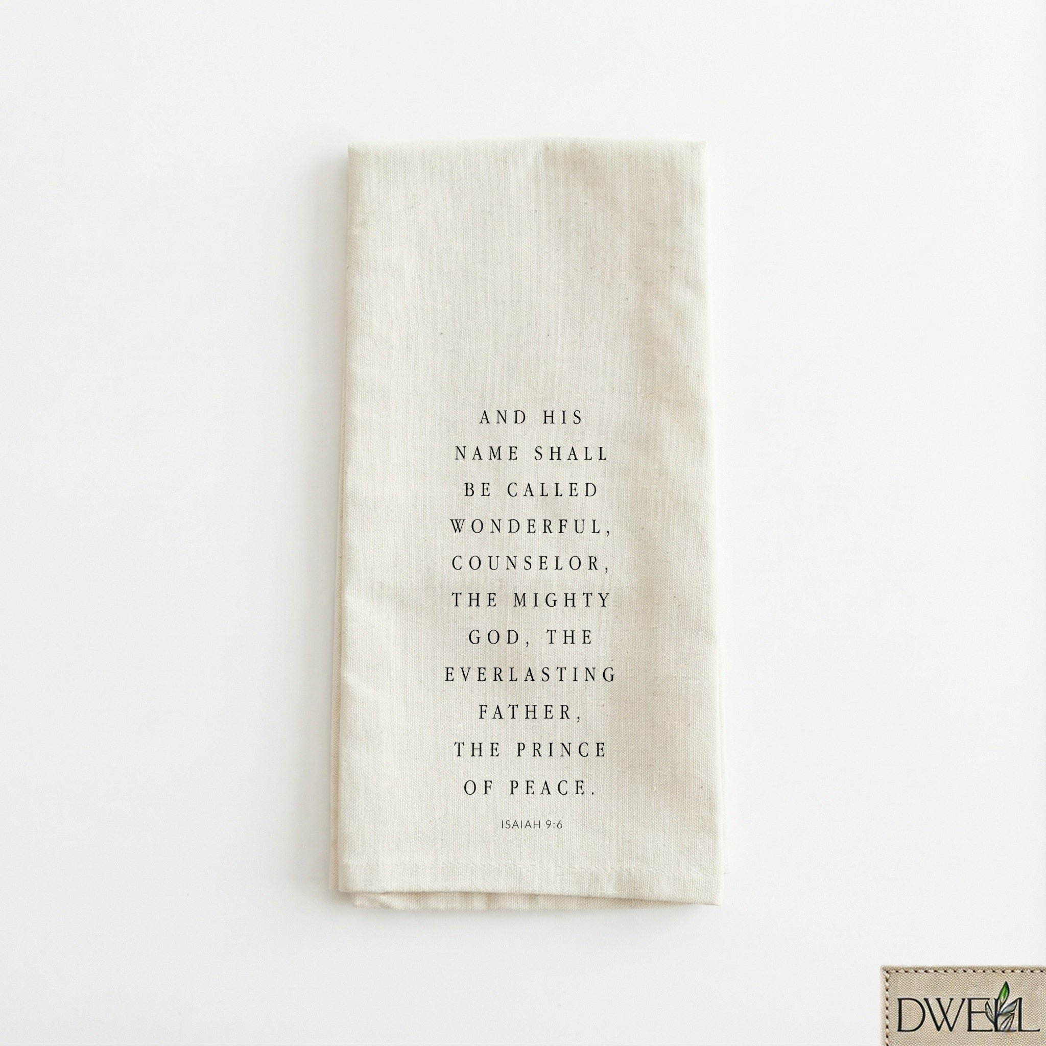 Tea Towel - Isaiah 96