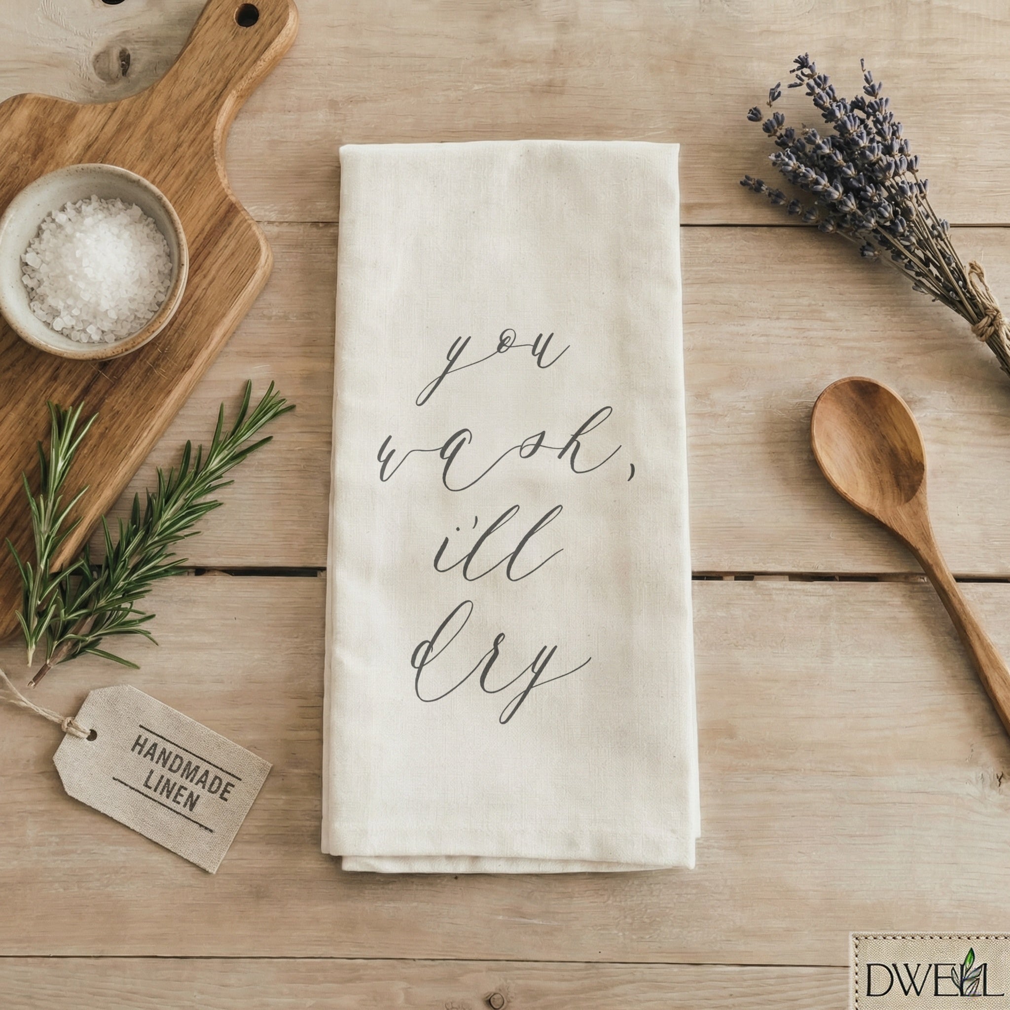 Tea Towel - You Wash I'll Dry