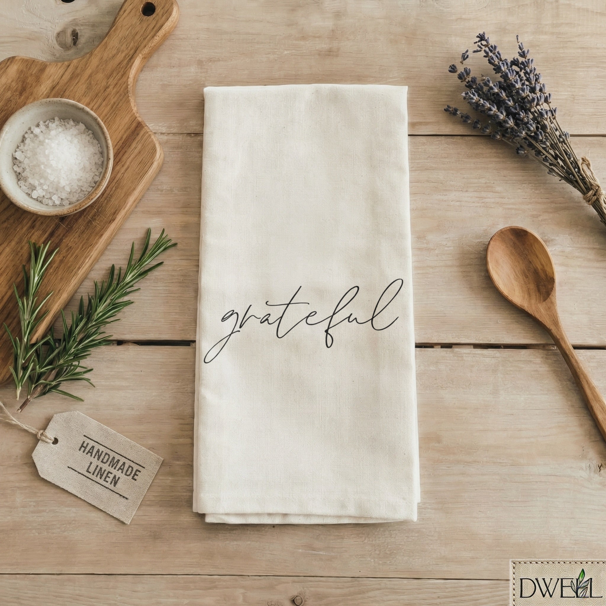 Tea Towel - Grateful