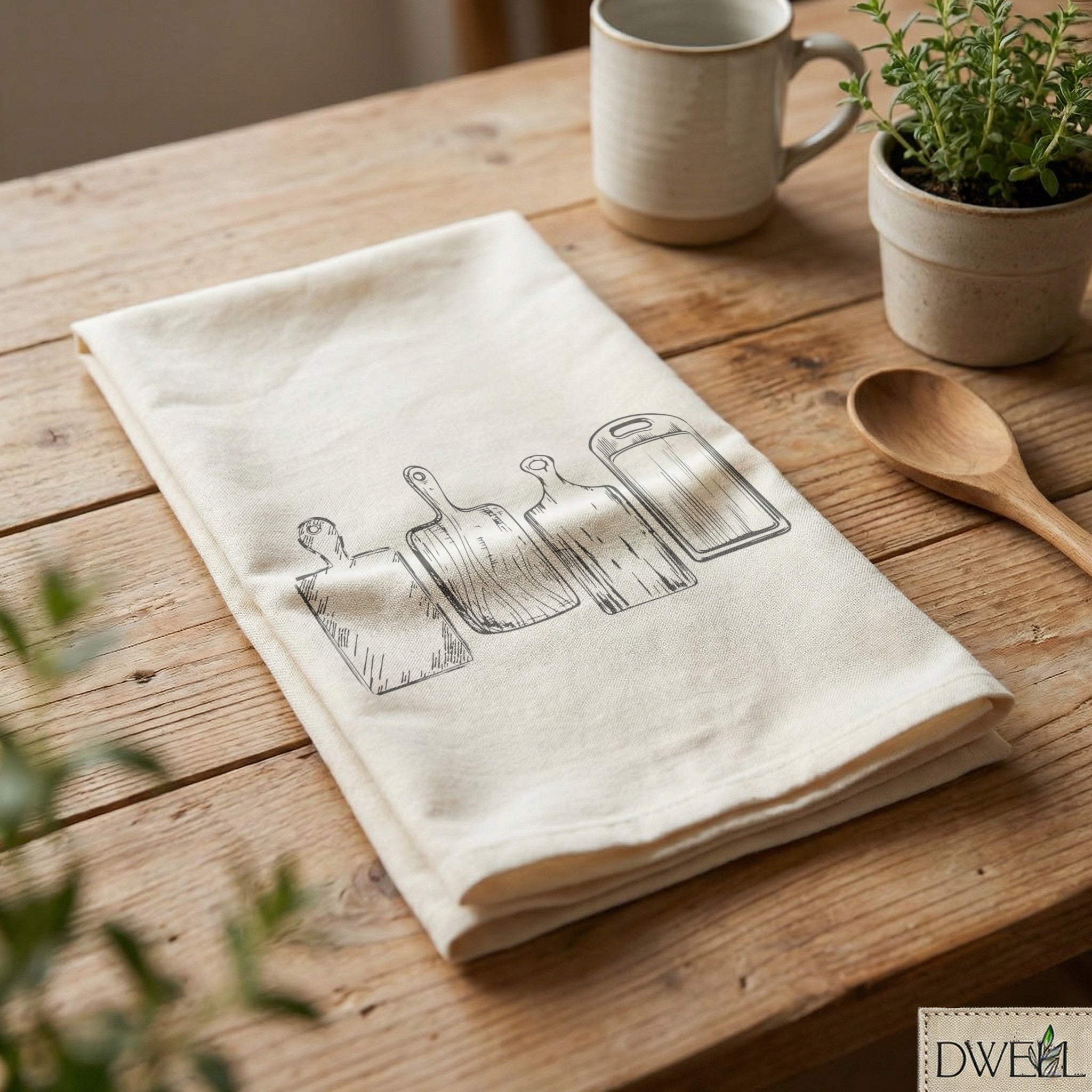Tea Towel - Cutting Boards