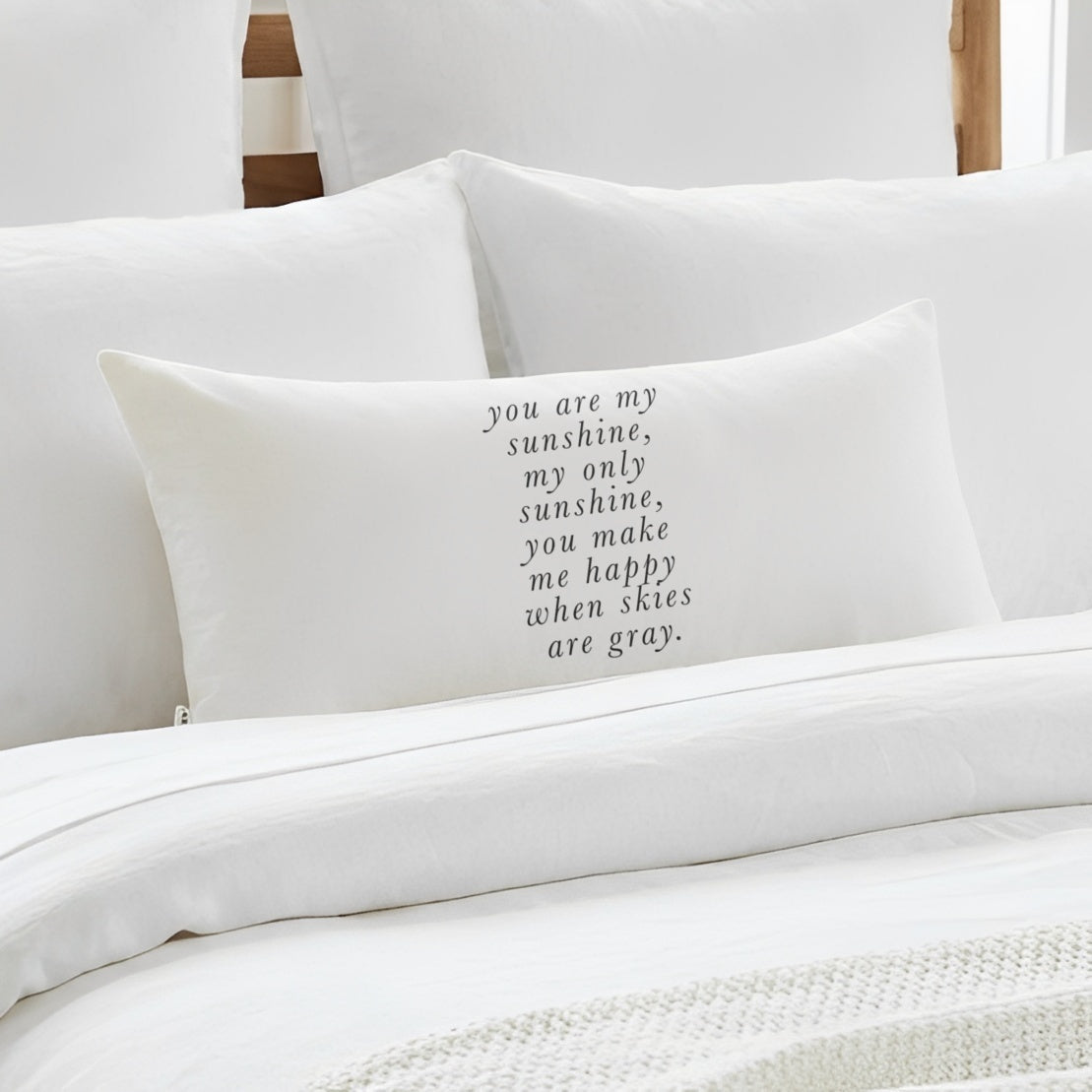 Lumbar Pillows - You Are My Sunshine