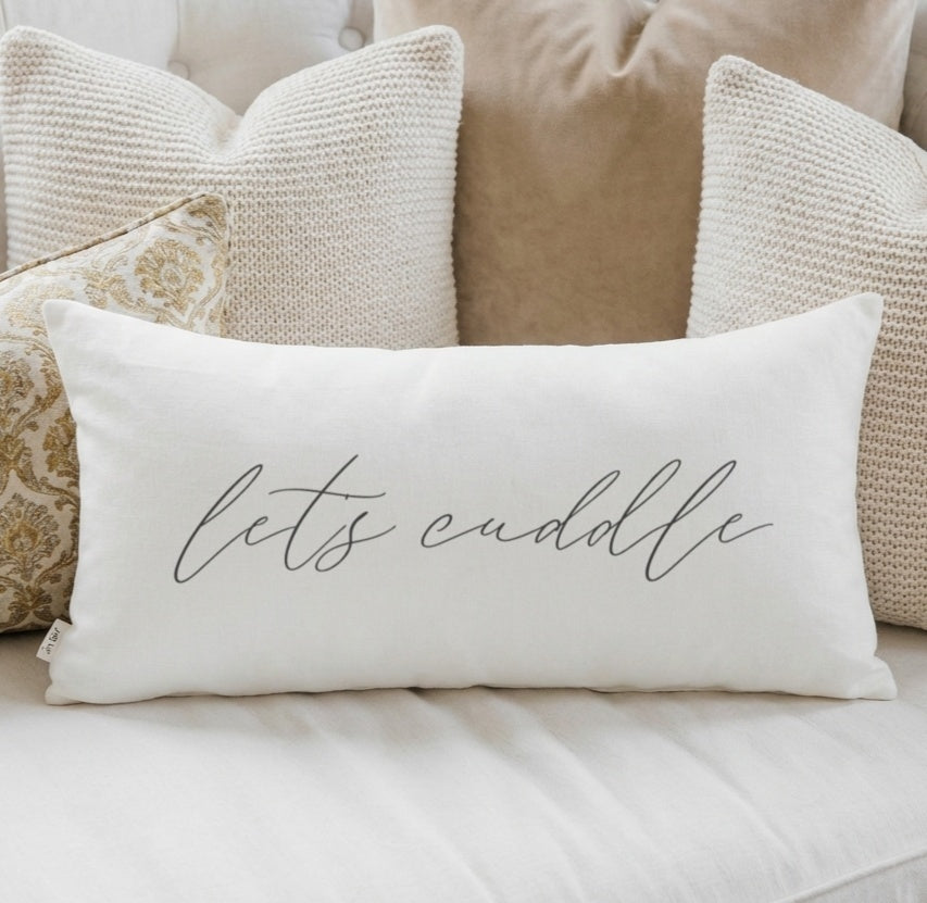 Lumbar Pillows - Let's Cuddle