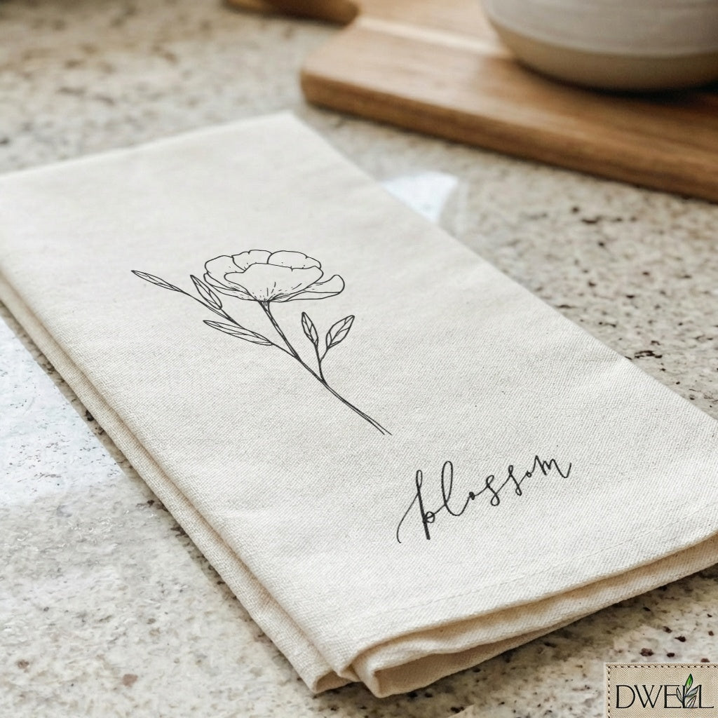 Tea Towel - Blossom Wildflower