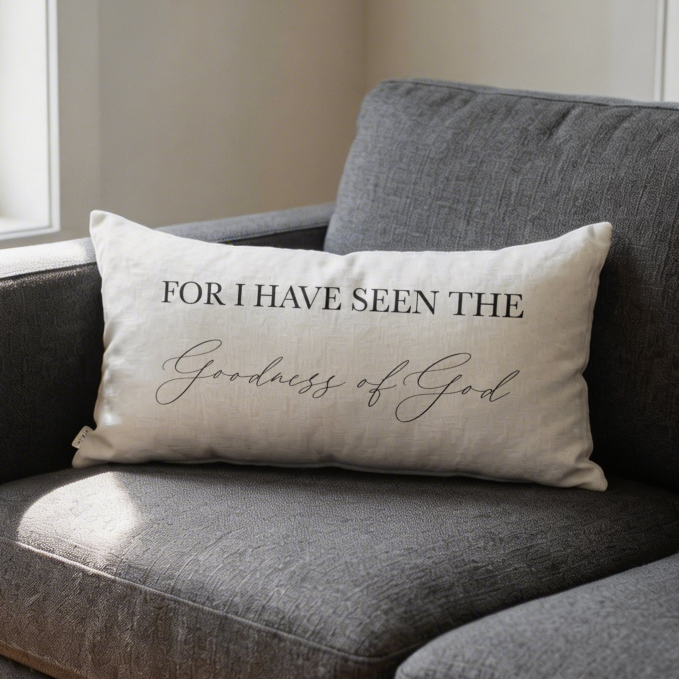 Lumbar Pillows - Goodness of God