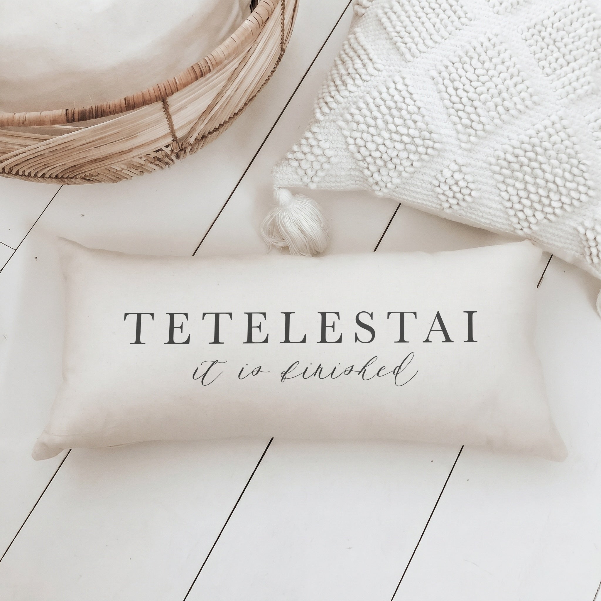 Lumbar Pillows - Tetelestai