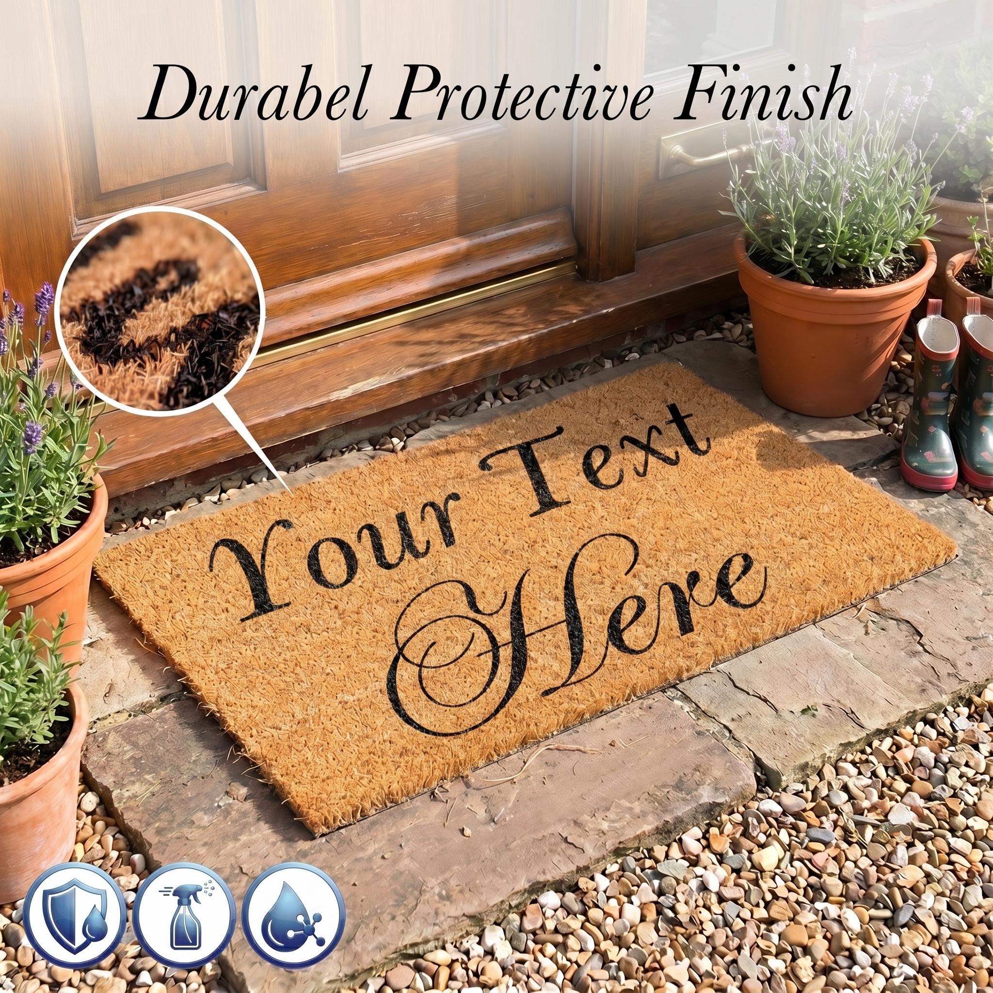 Custom Welcome Mat - Custom Design