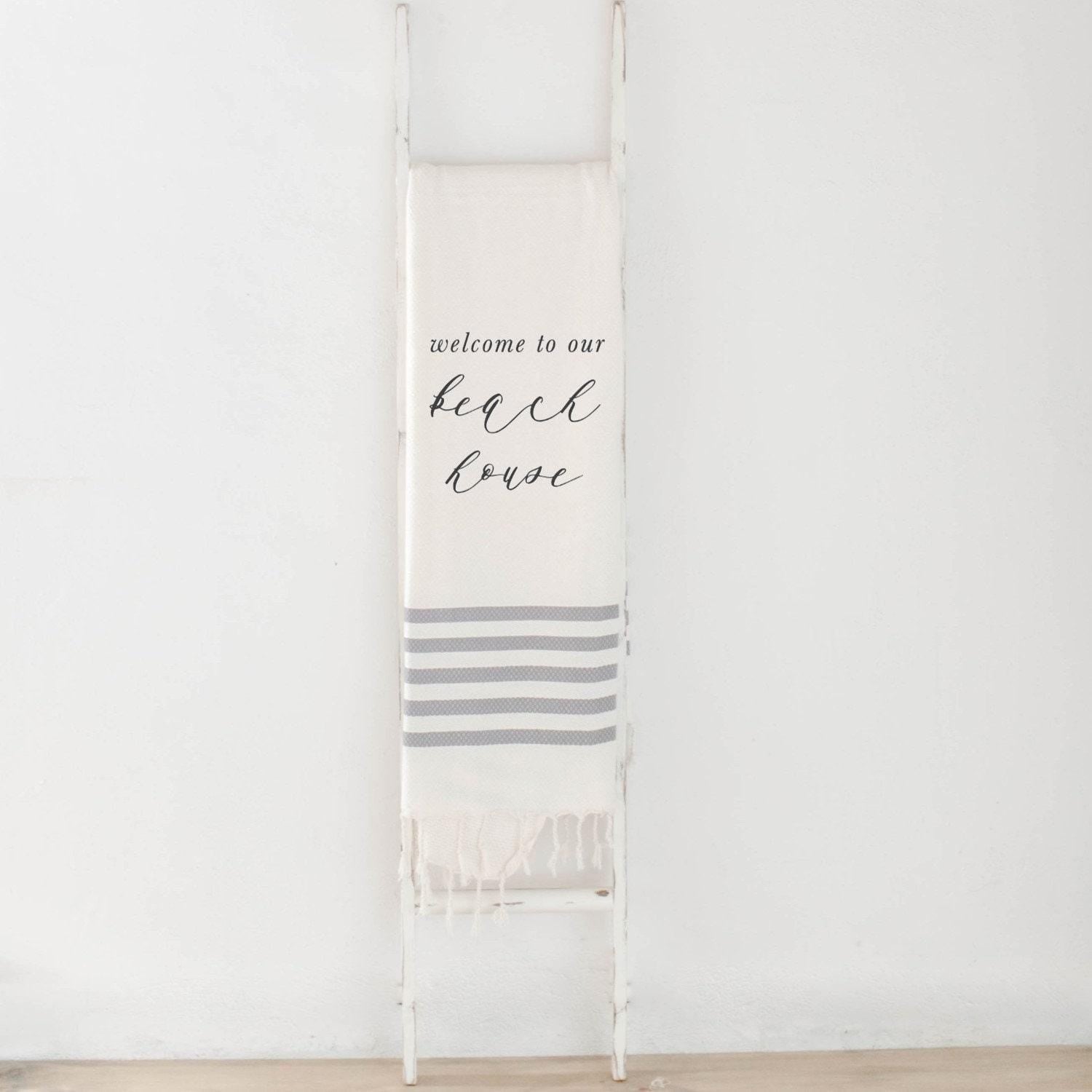 Throw Blankets - Welcome to Our Beach House