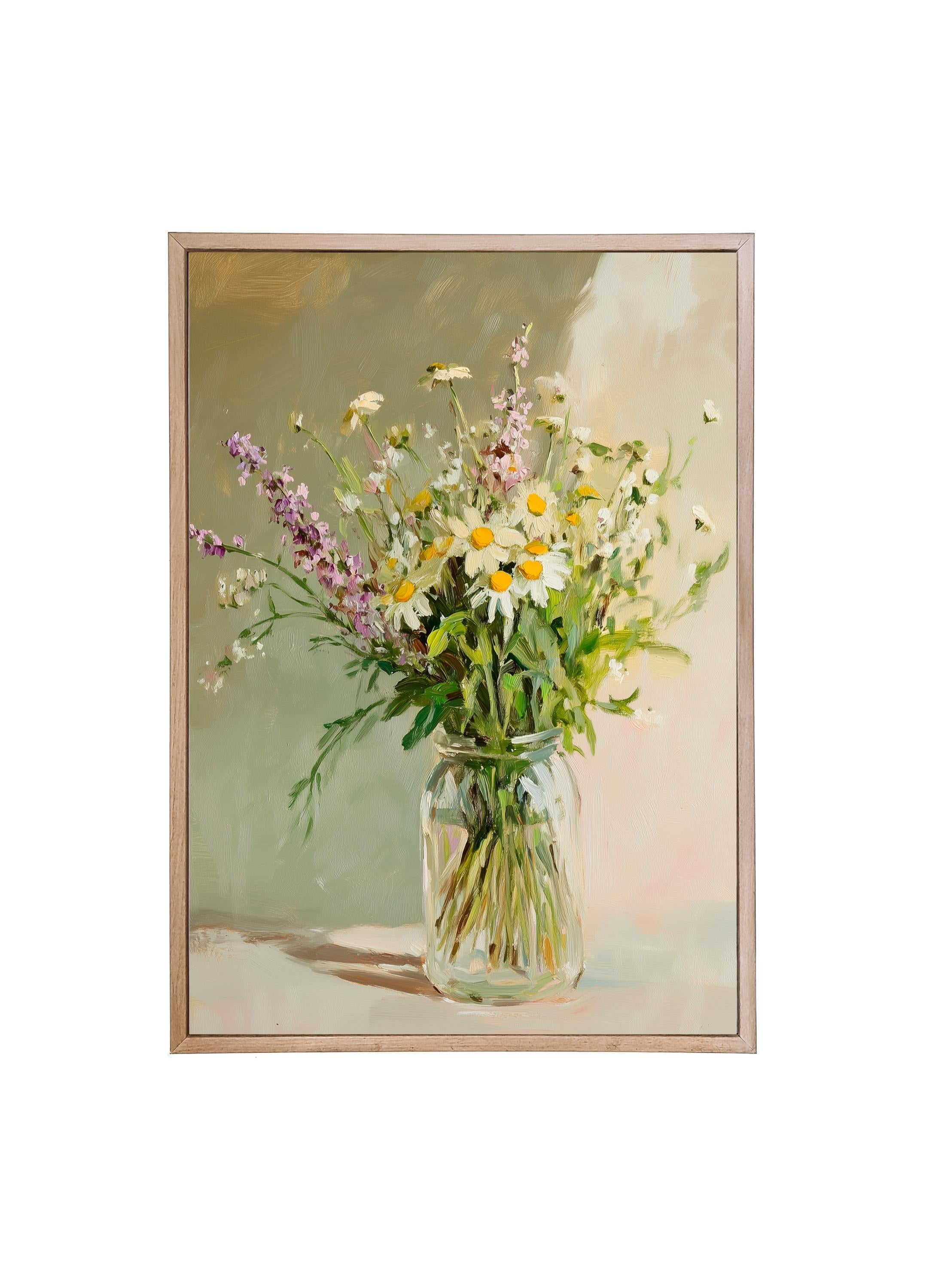 Wooden Frames - Handpicked Wildflower Bouquet