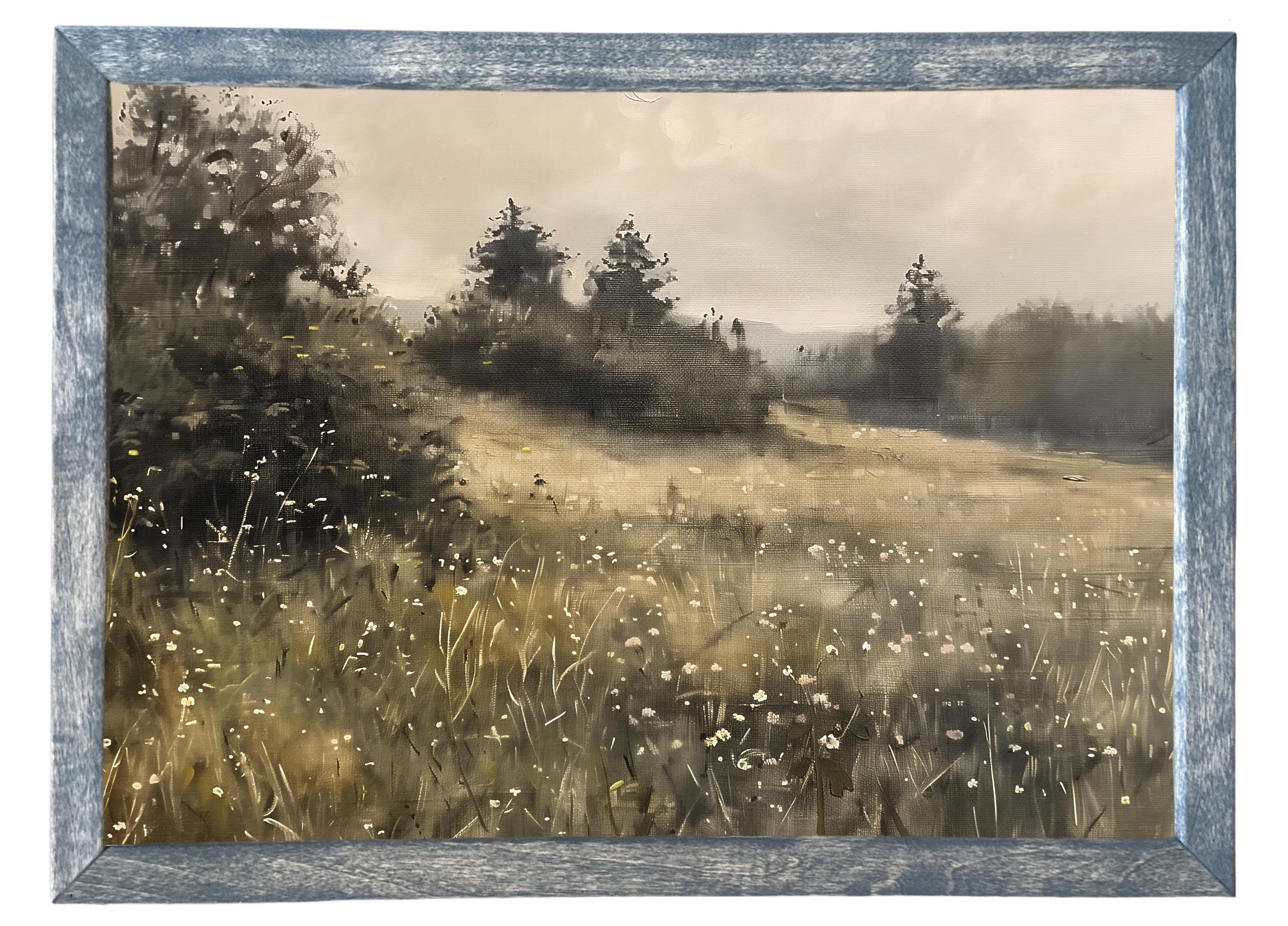 Wooden Frames - Evergreen Field