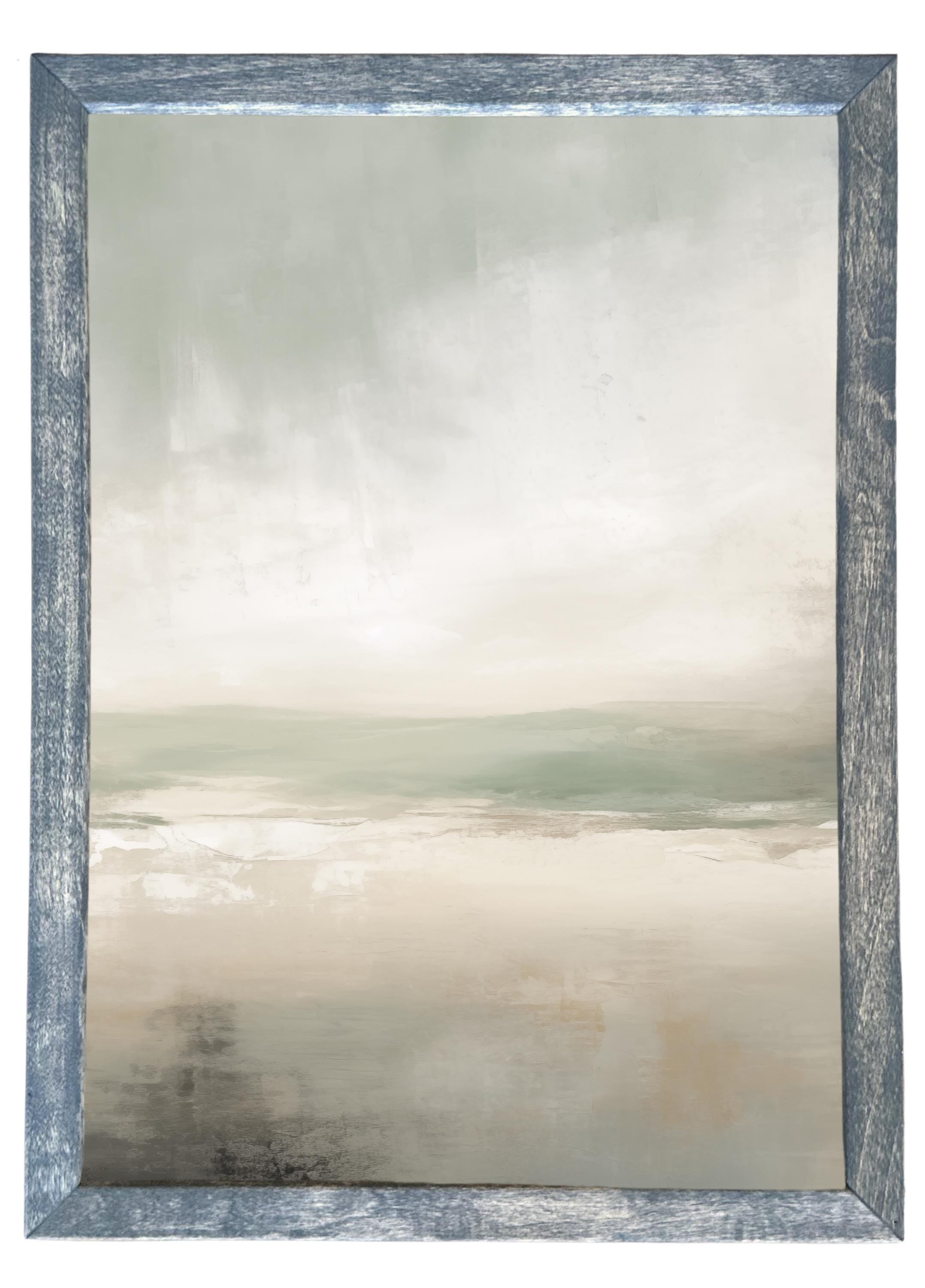 Wooden Frames - Abstract Blues