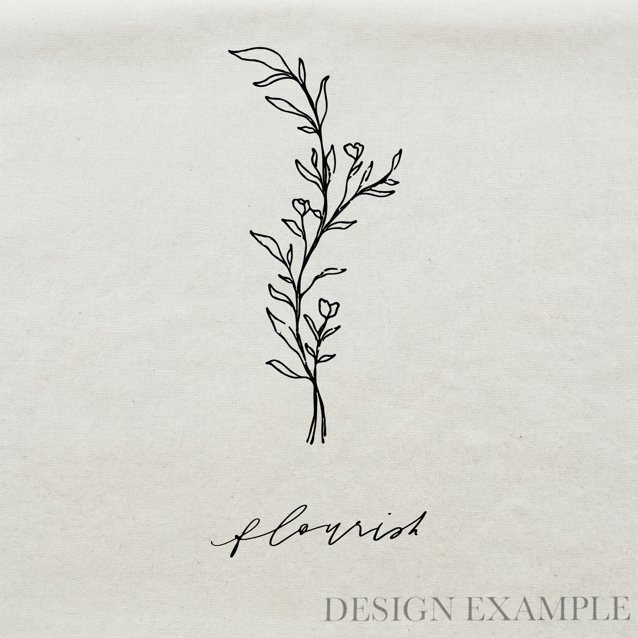 Tea Towel - Flourish Wildflower