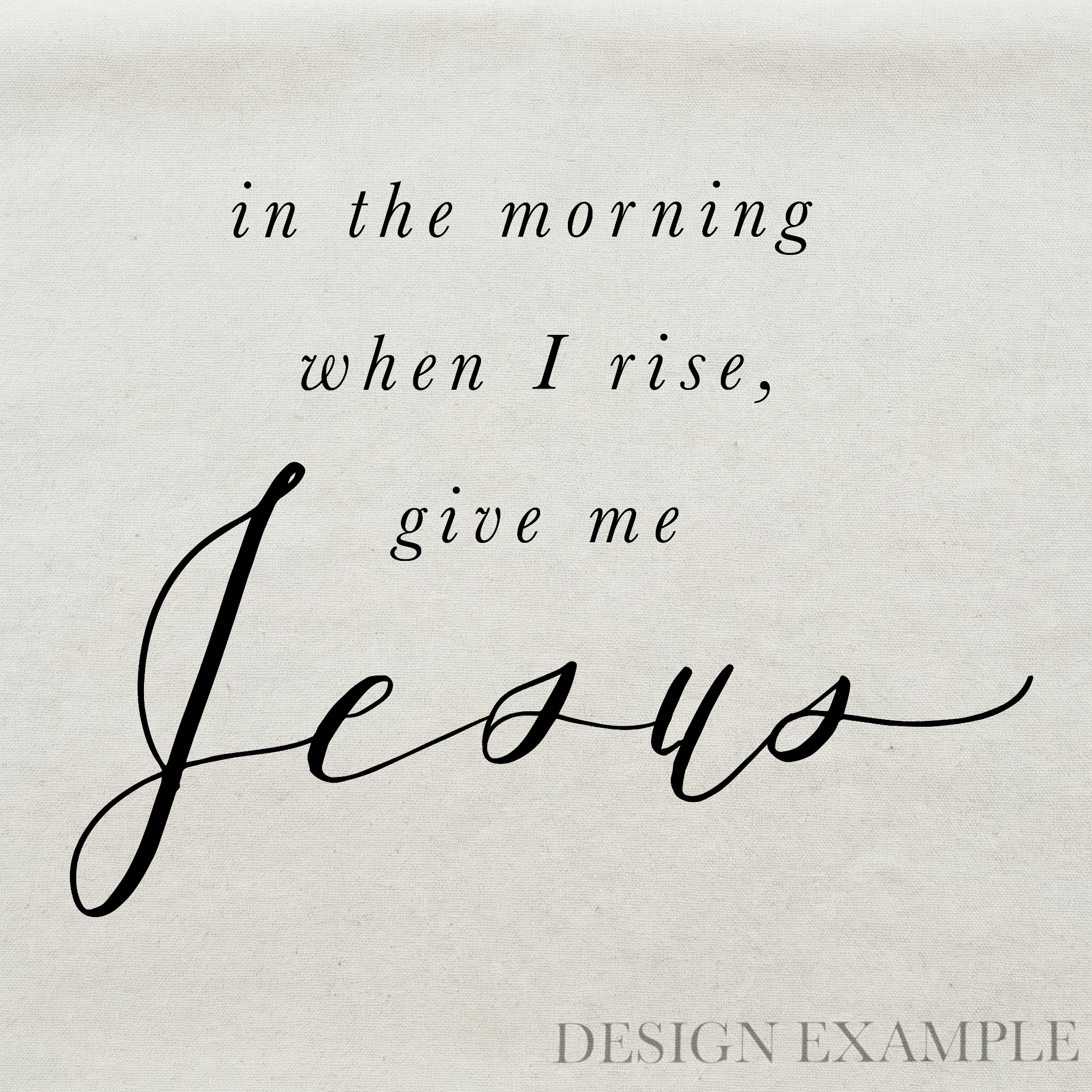 Tea Towel - Give Me Jesus
