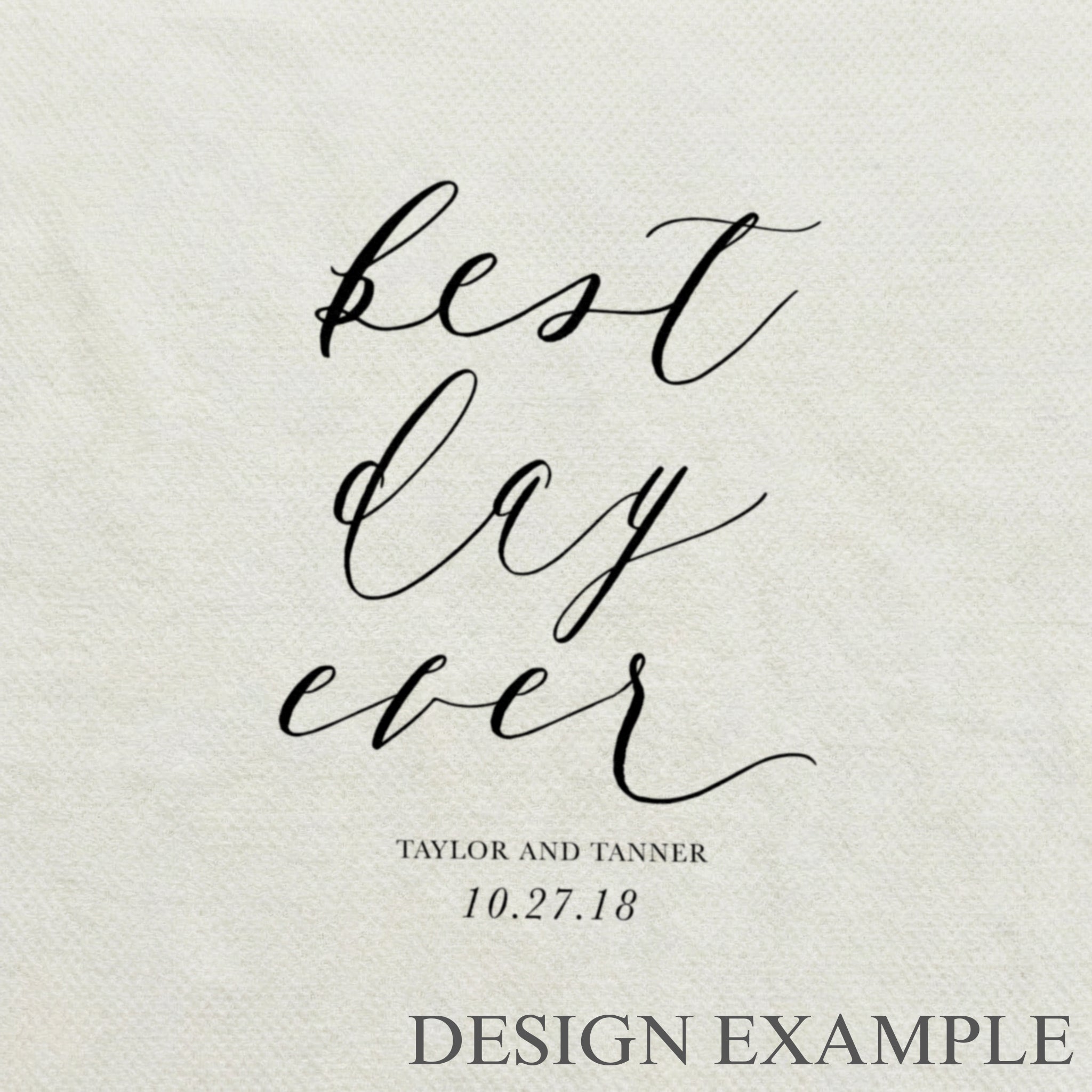 Personalized Throw Blankets - Personalized Best Day Ever