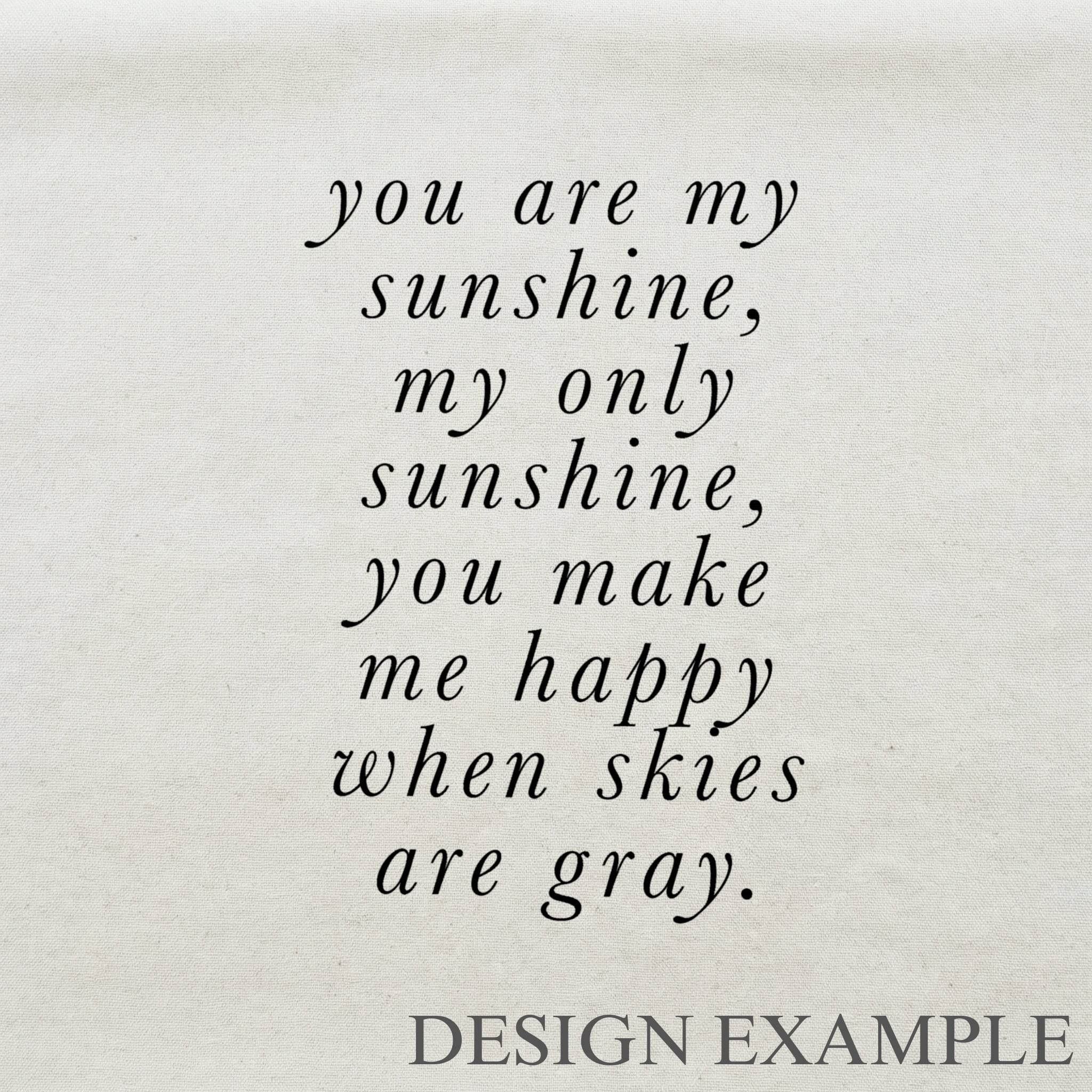 Throw Pillows - You Are My Sunshine
