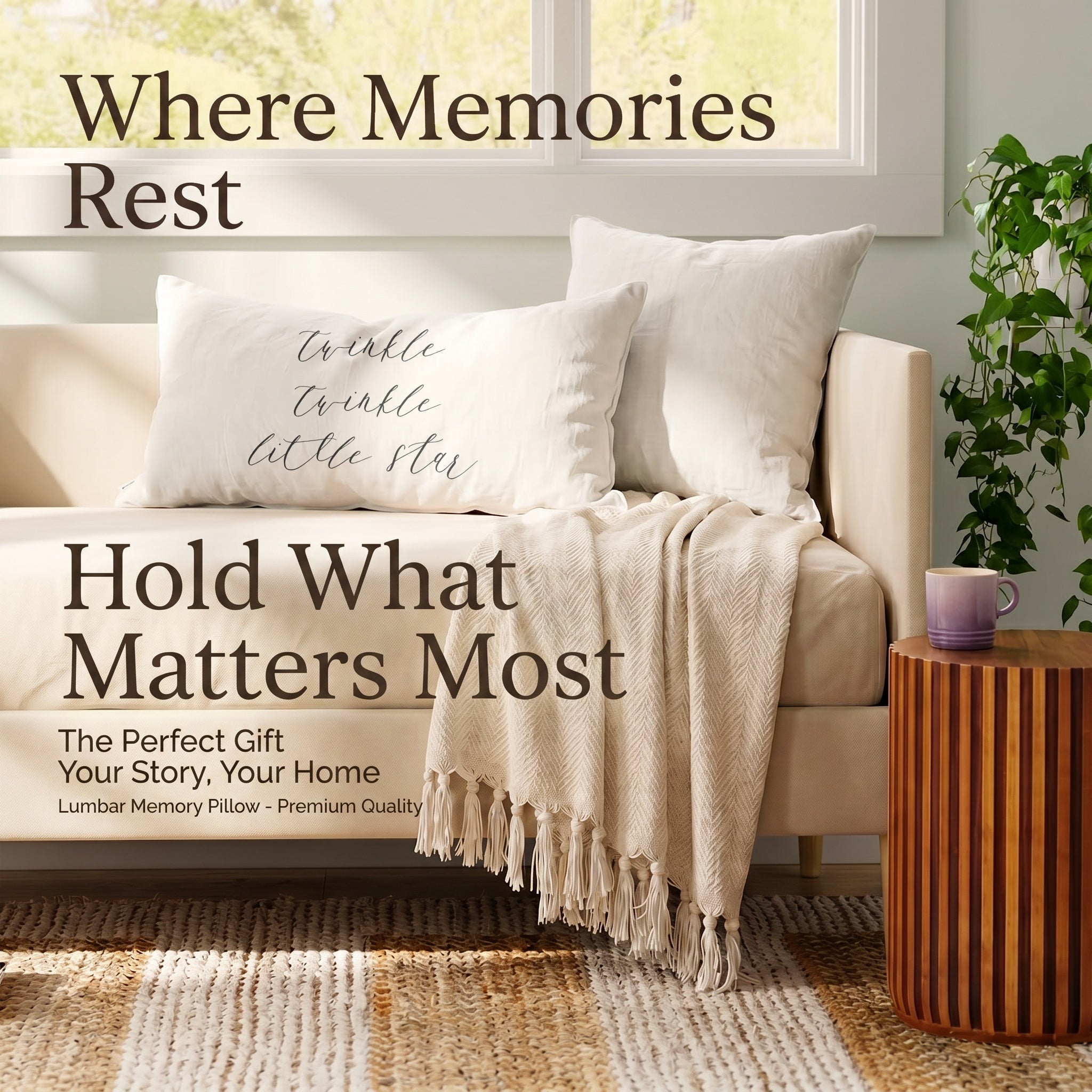 Lumbar Pillows - Twinkle Twinkle
