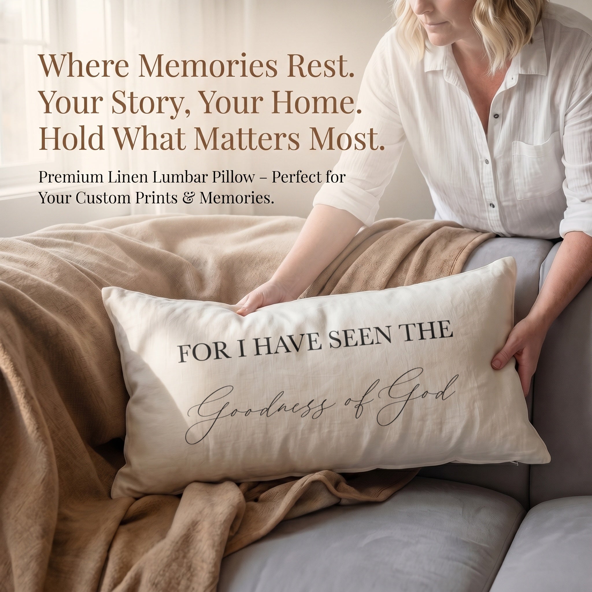 Lumbar Pillows - Goodness of God