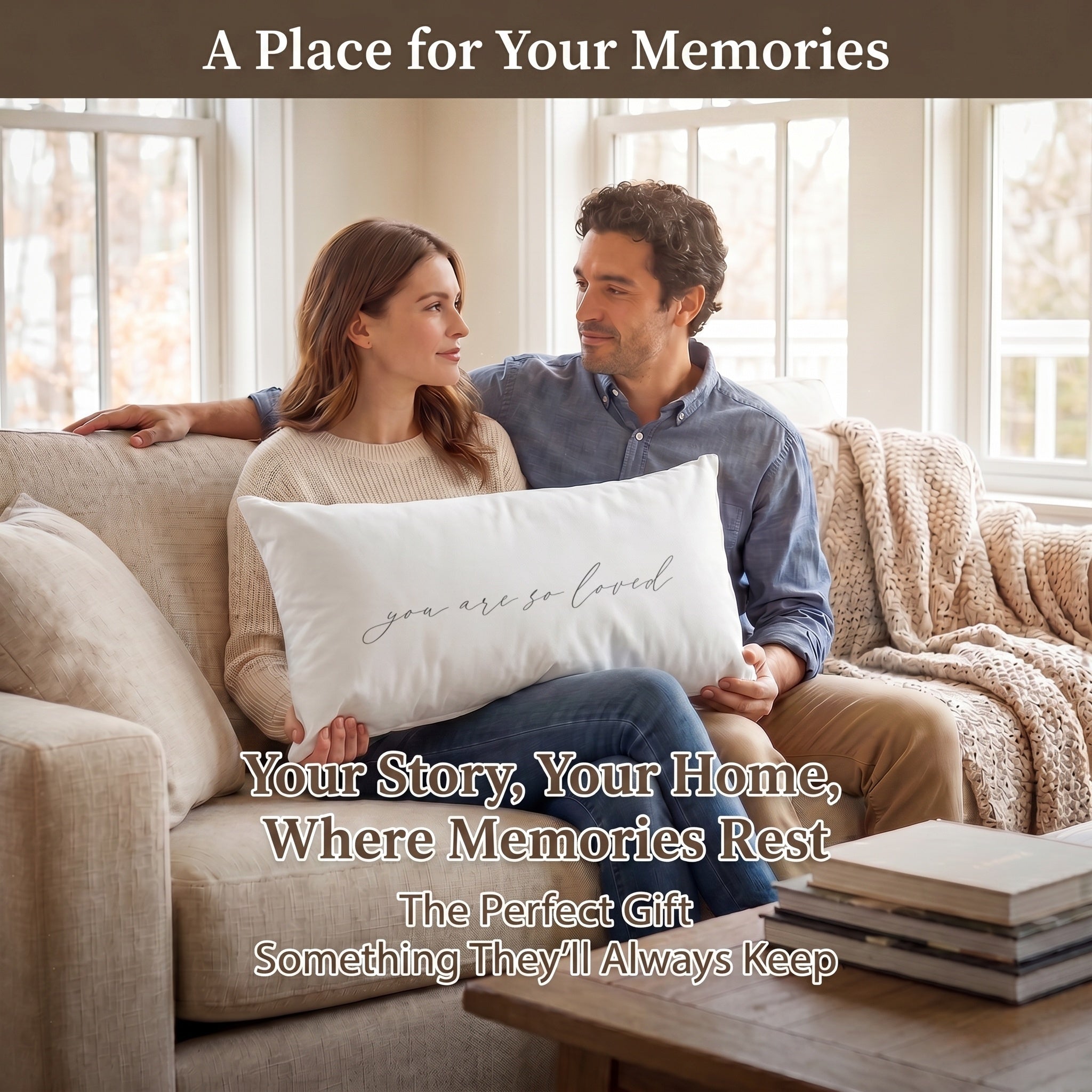 Lumbar Pillows - You Are So Loved