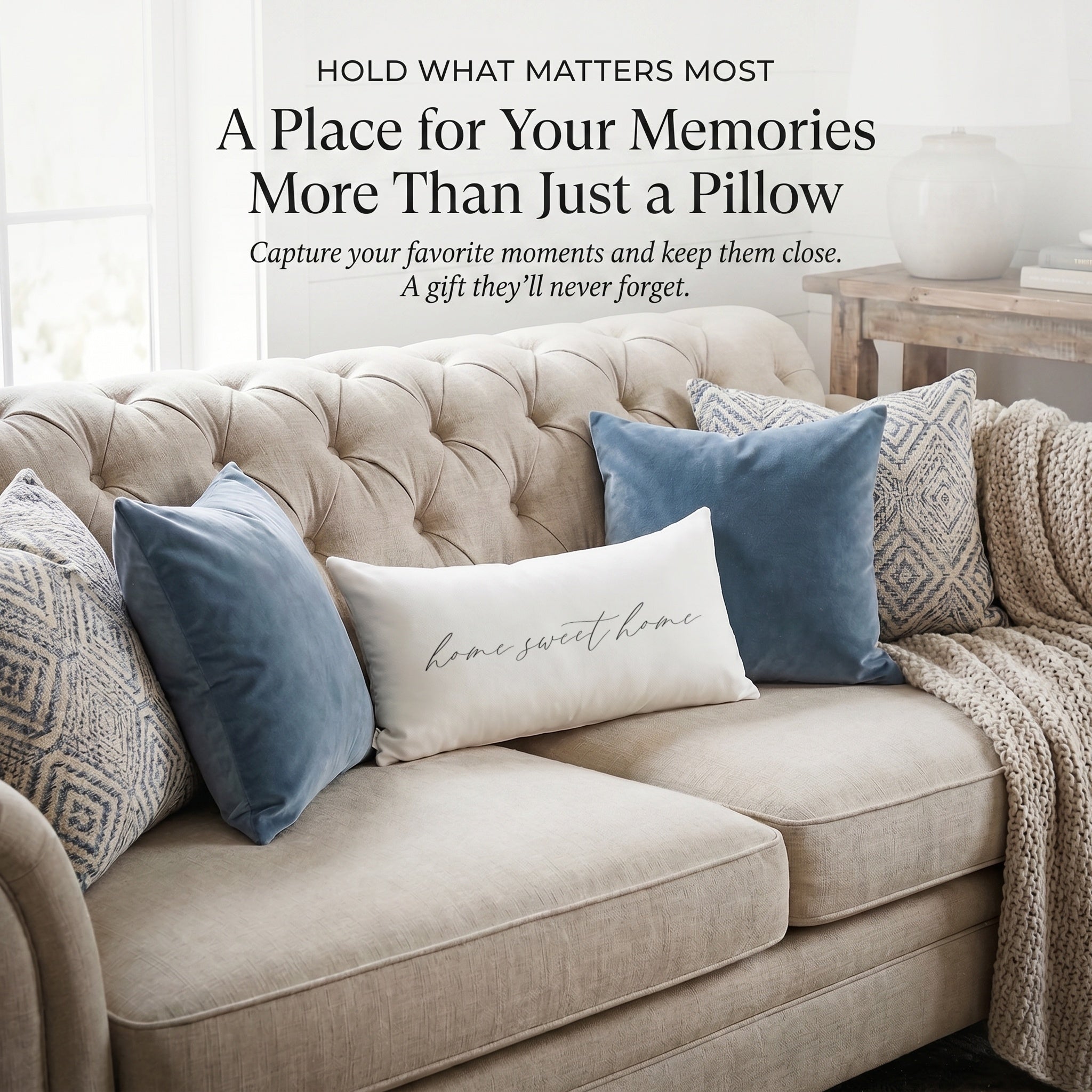 Lumbar Pillows - Home Sweet Home