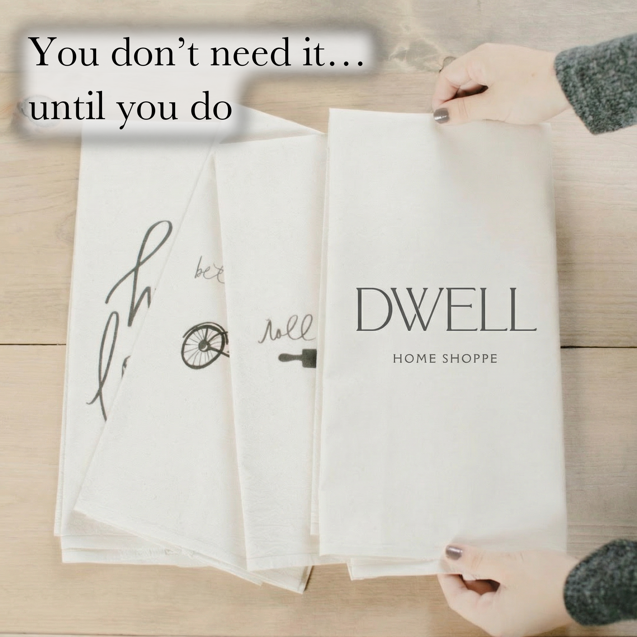 Tea Towel - Nurture Wildflower