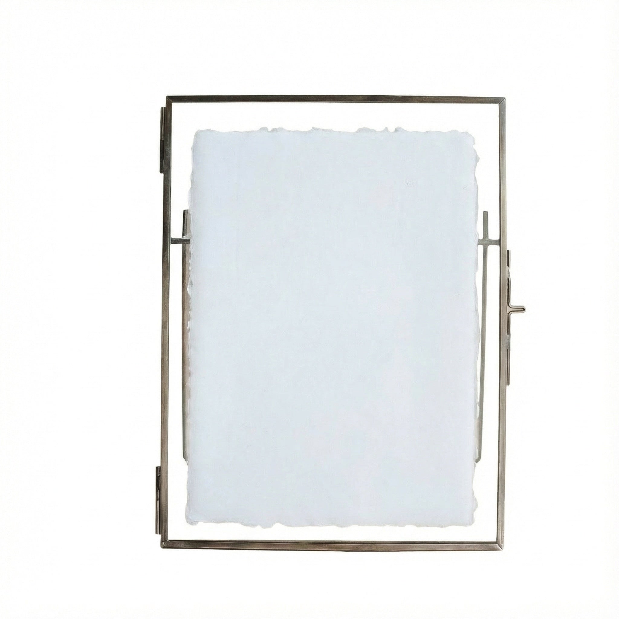 Glass Table Frames & Cards - Spring Cotton Bouquet