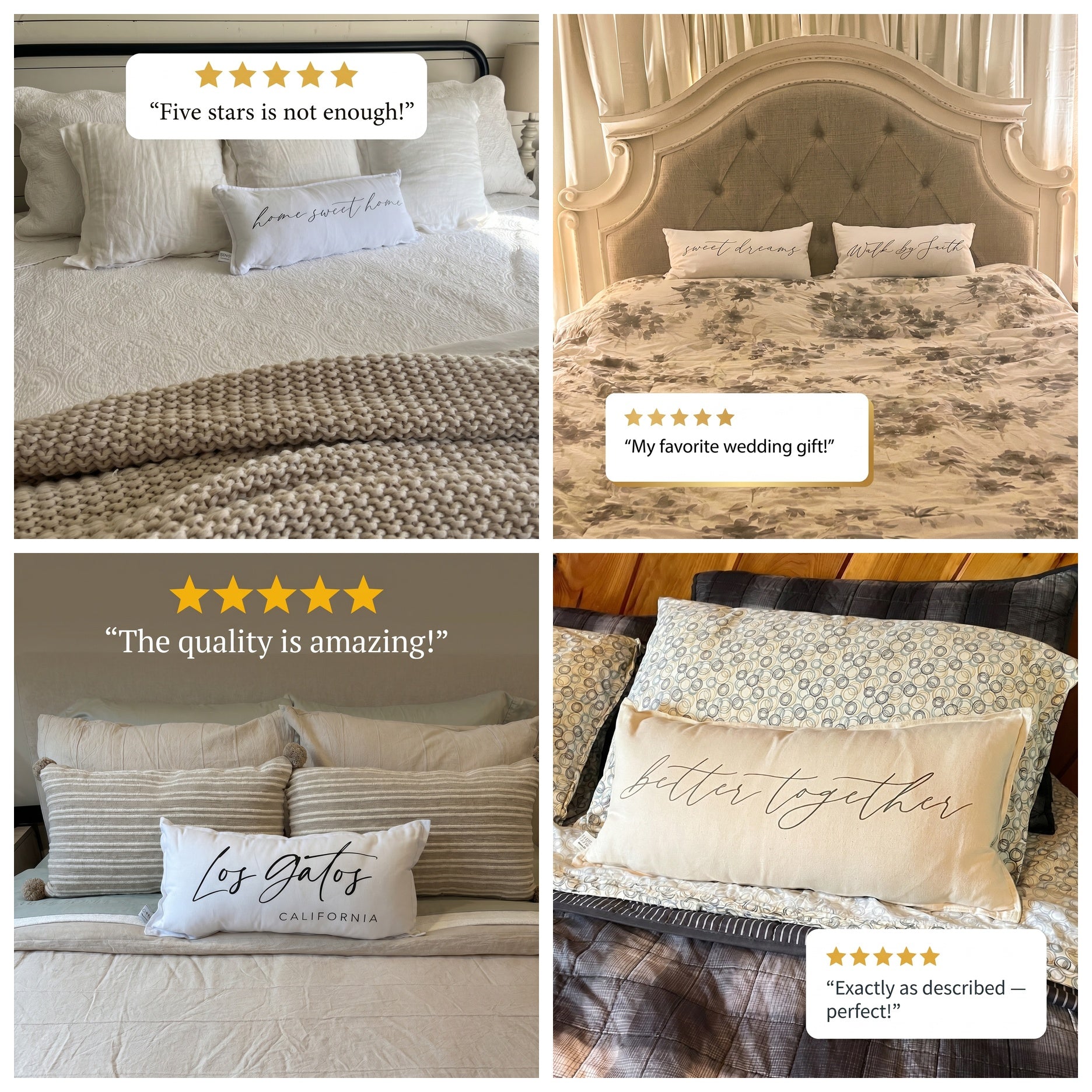 Lumbar Pillows - Sweet Dreams