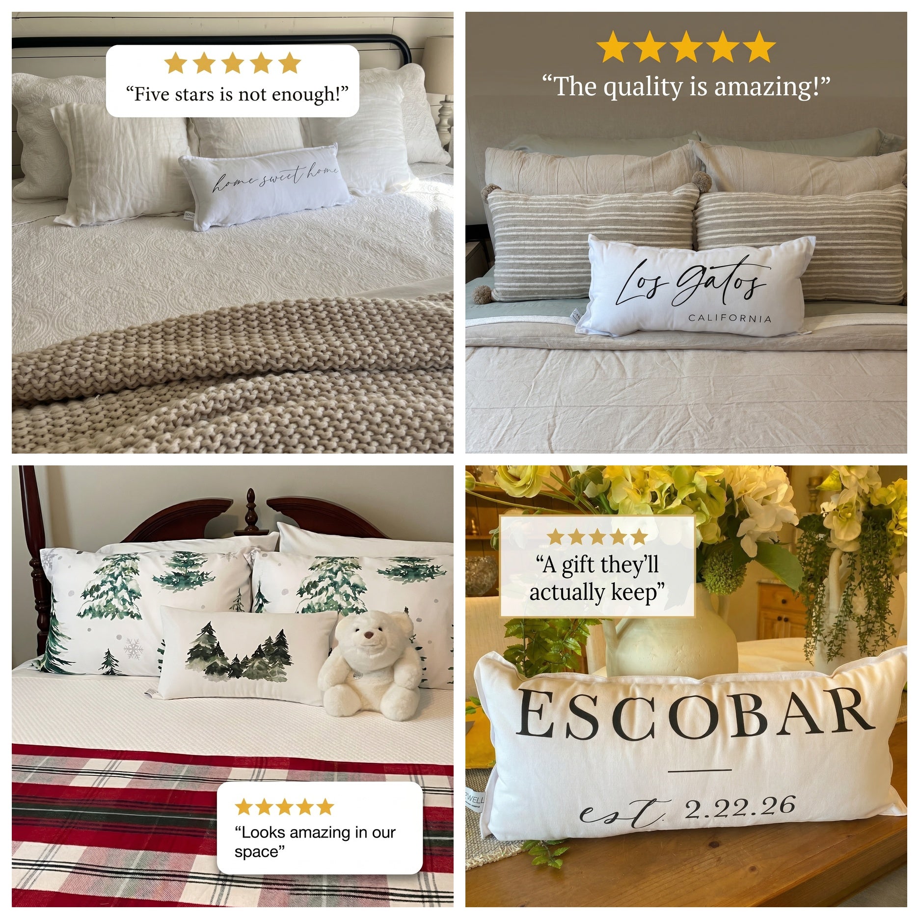 Lumbar Pillows - You Are So Loved