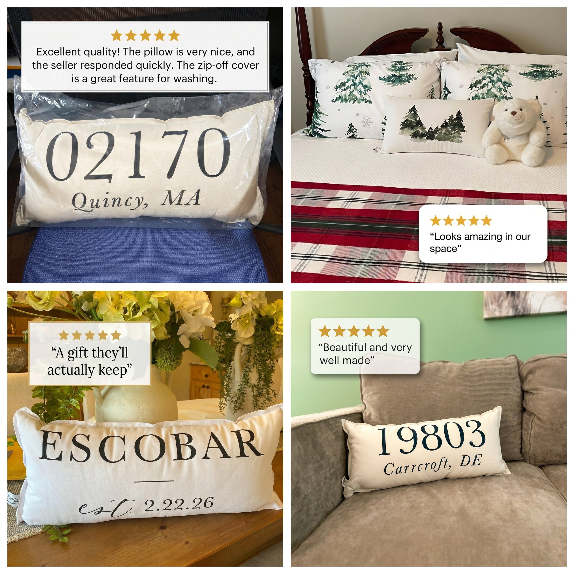 Lumbar Pillows - Let's Stay In Bed