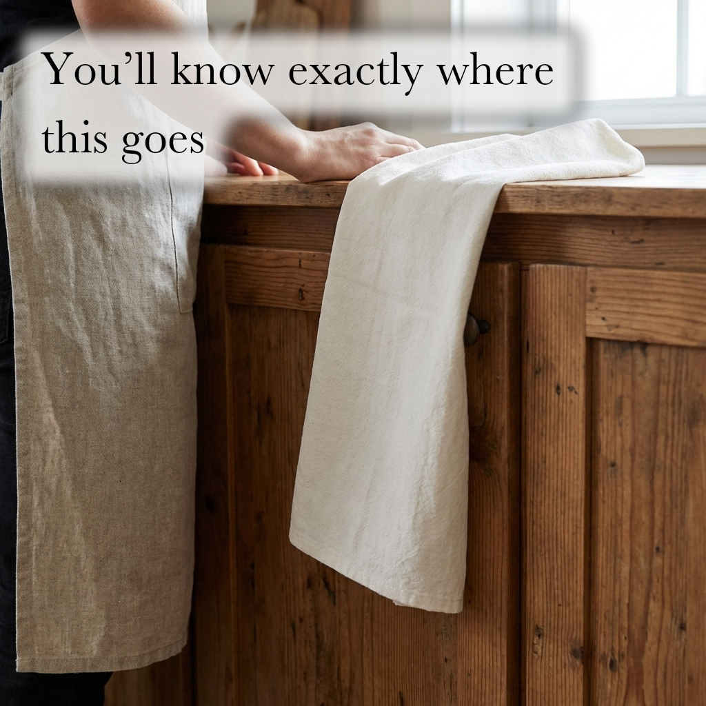 Tea Towel - Live Simply