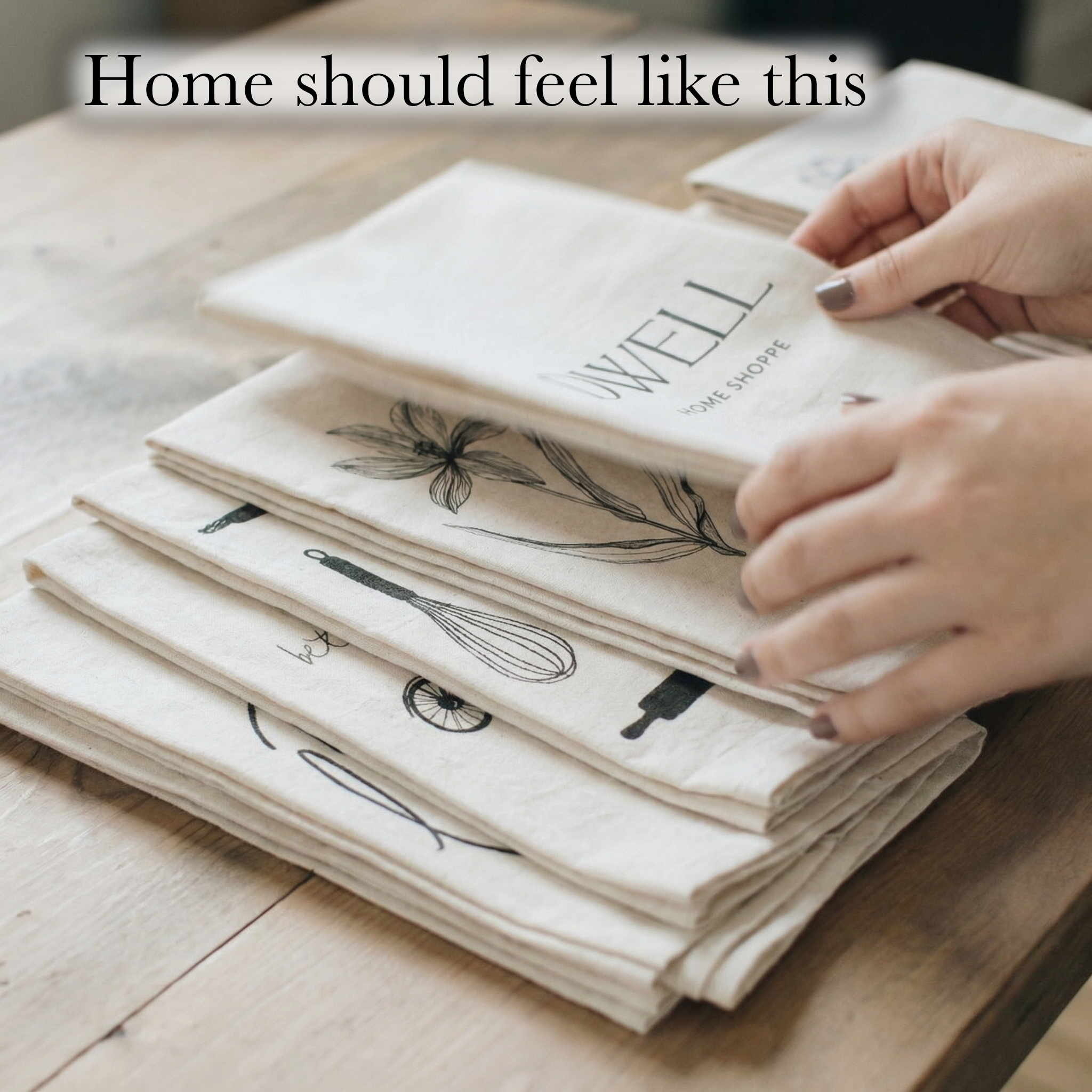 Tea Towel - My Happy Place