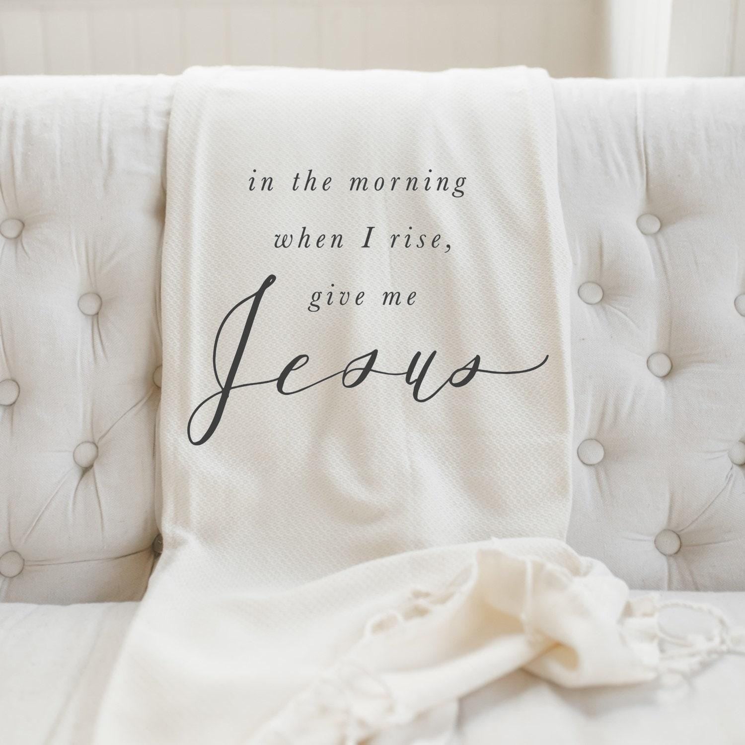 Throw Blankets - In the Morning When I Rise Give Me Jesus