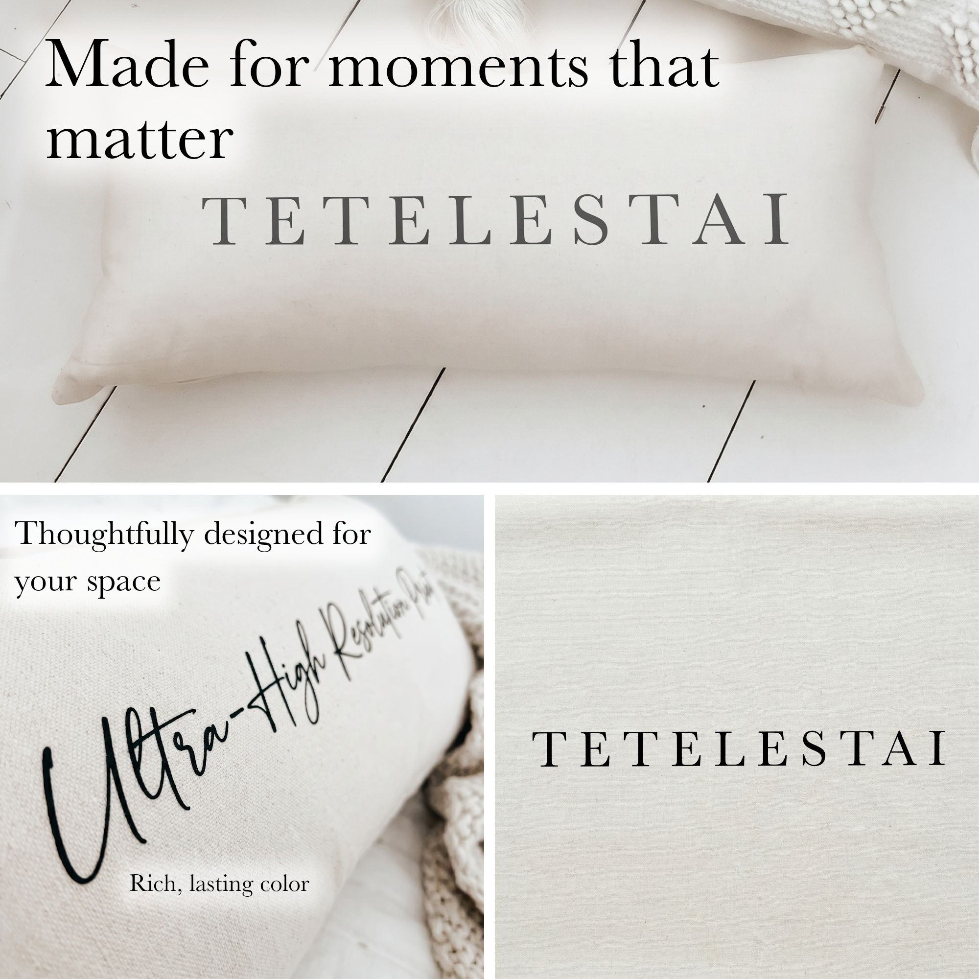 Lumbar Pillows - Tetelestai Type