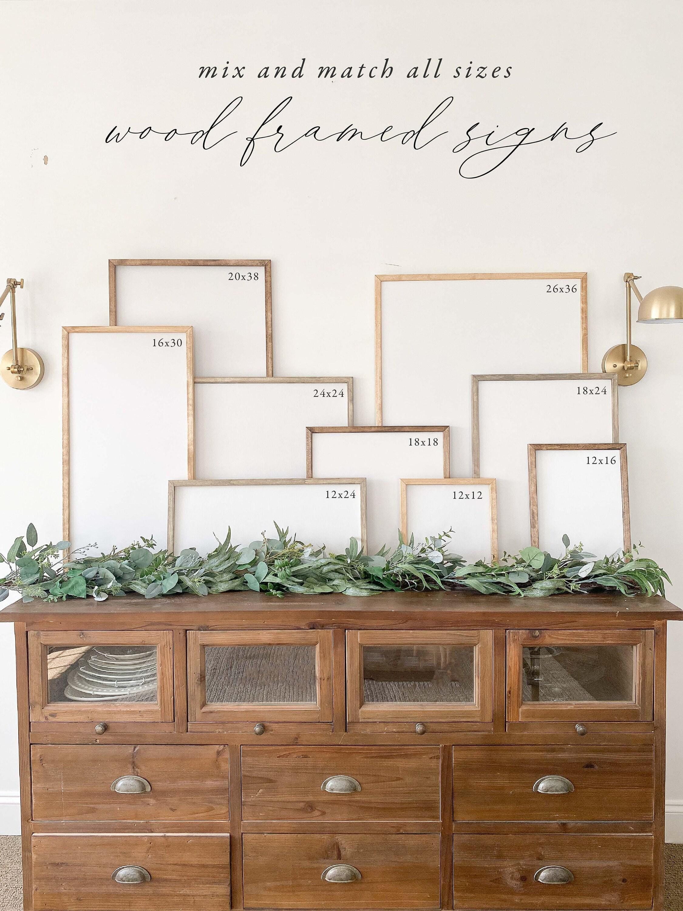 Wooden Frames - Twin Trees