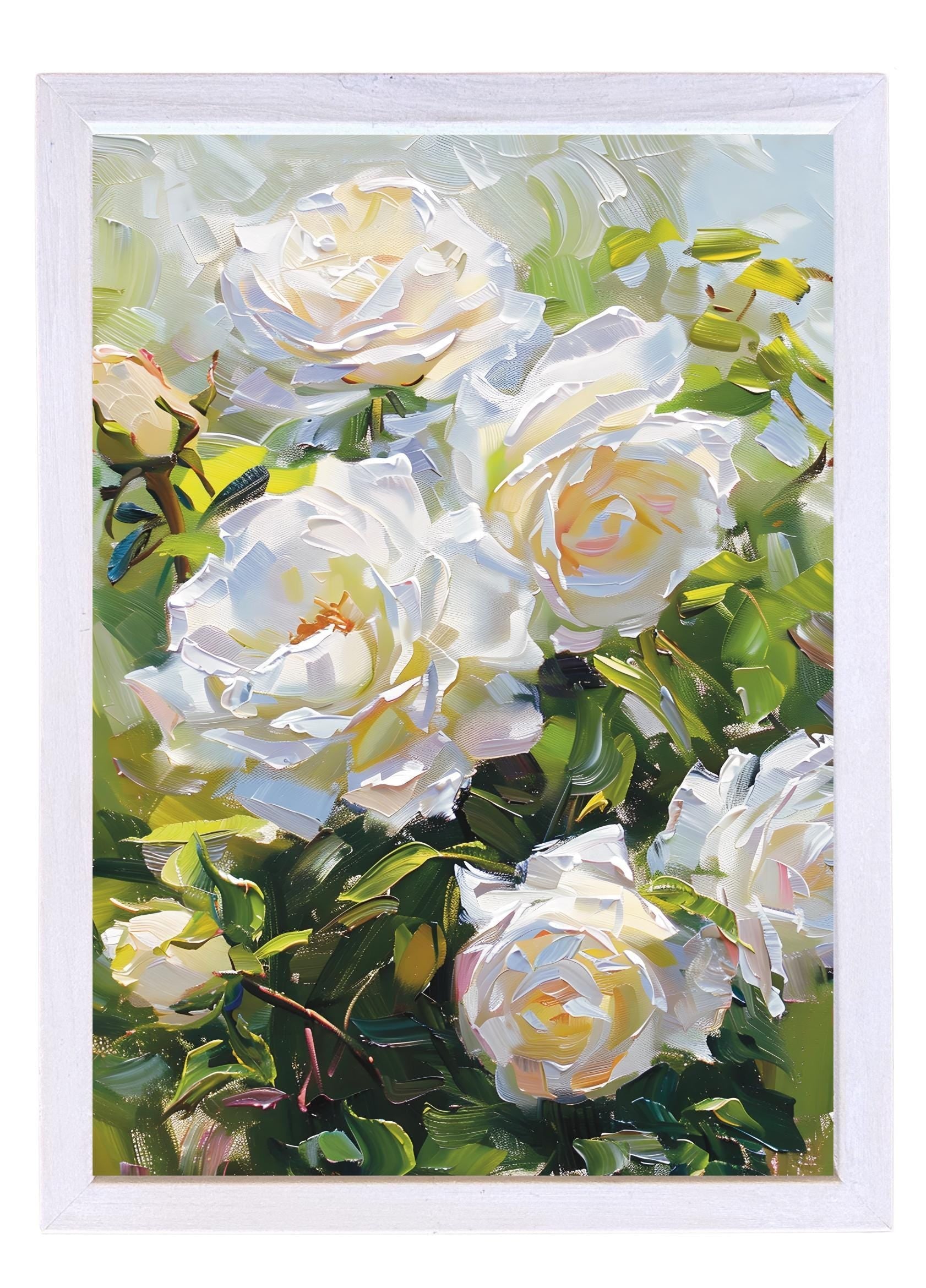 Wooden Frames - Rose Bush