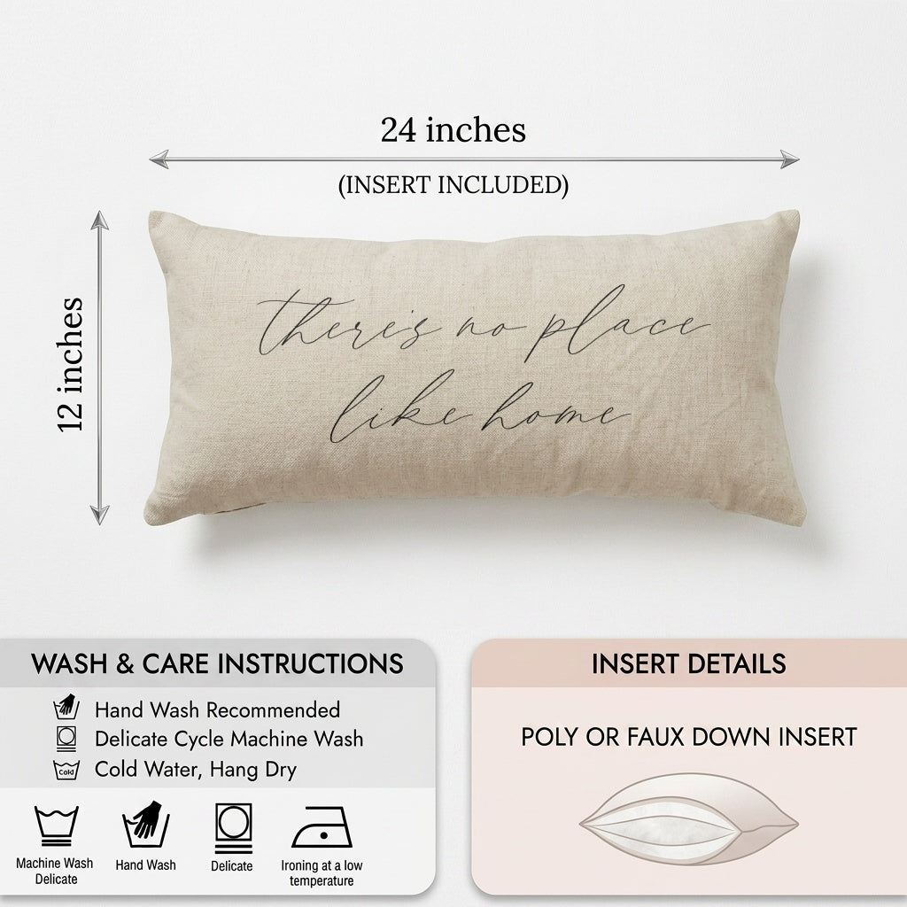 Lumbar Pillows - There's No Place Like Home