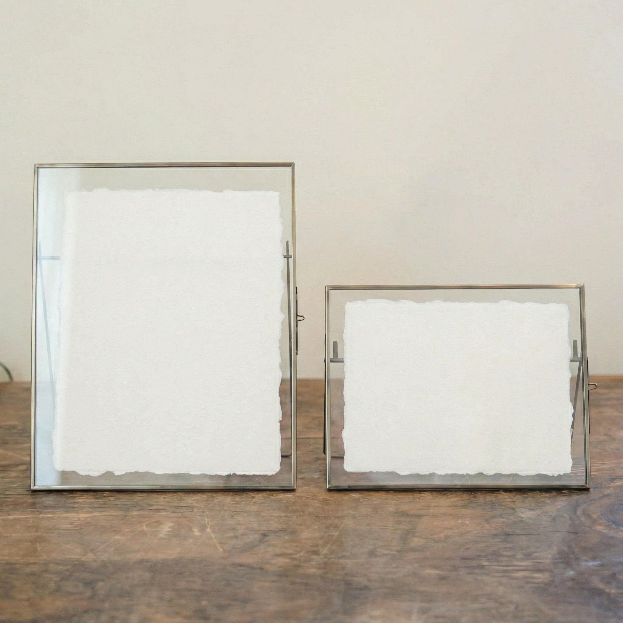 Glass Table Frames & Cards - Spring Cross