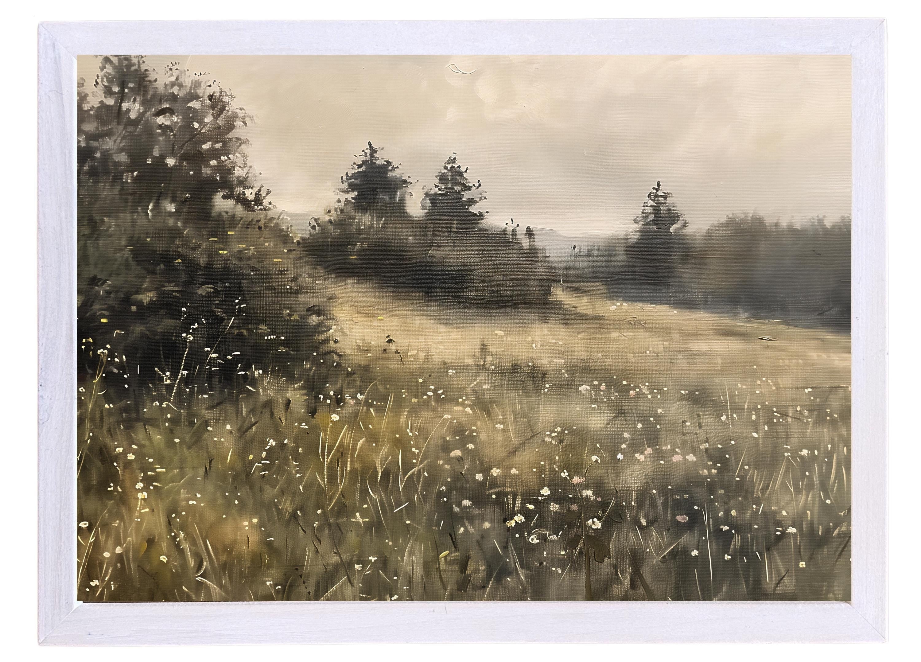 Wooden Frames - Evergreen Field
