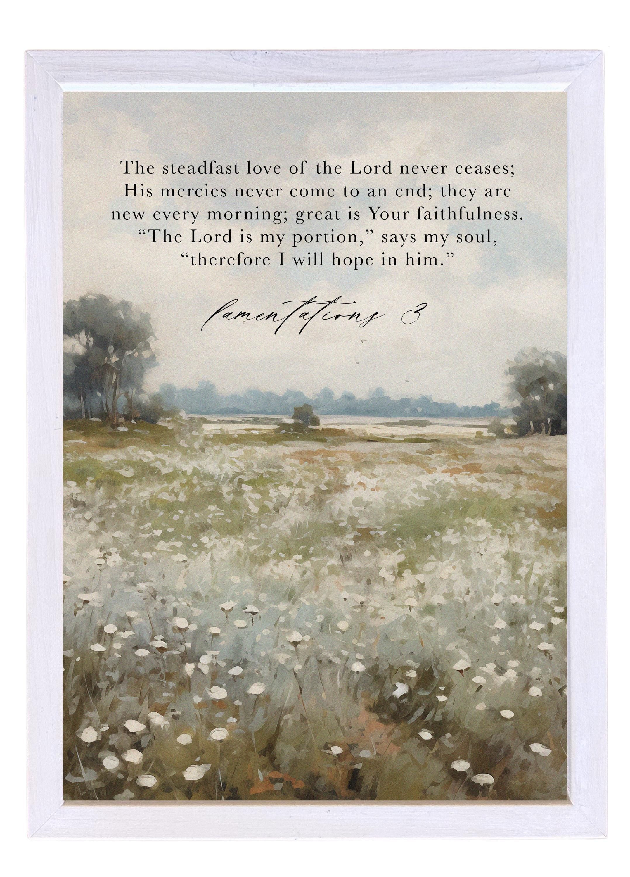 Wooden Frames - Lamentations 3