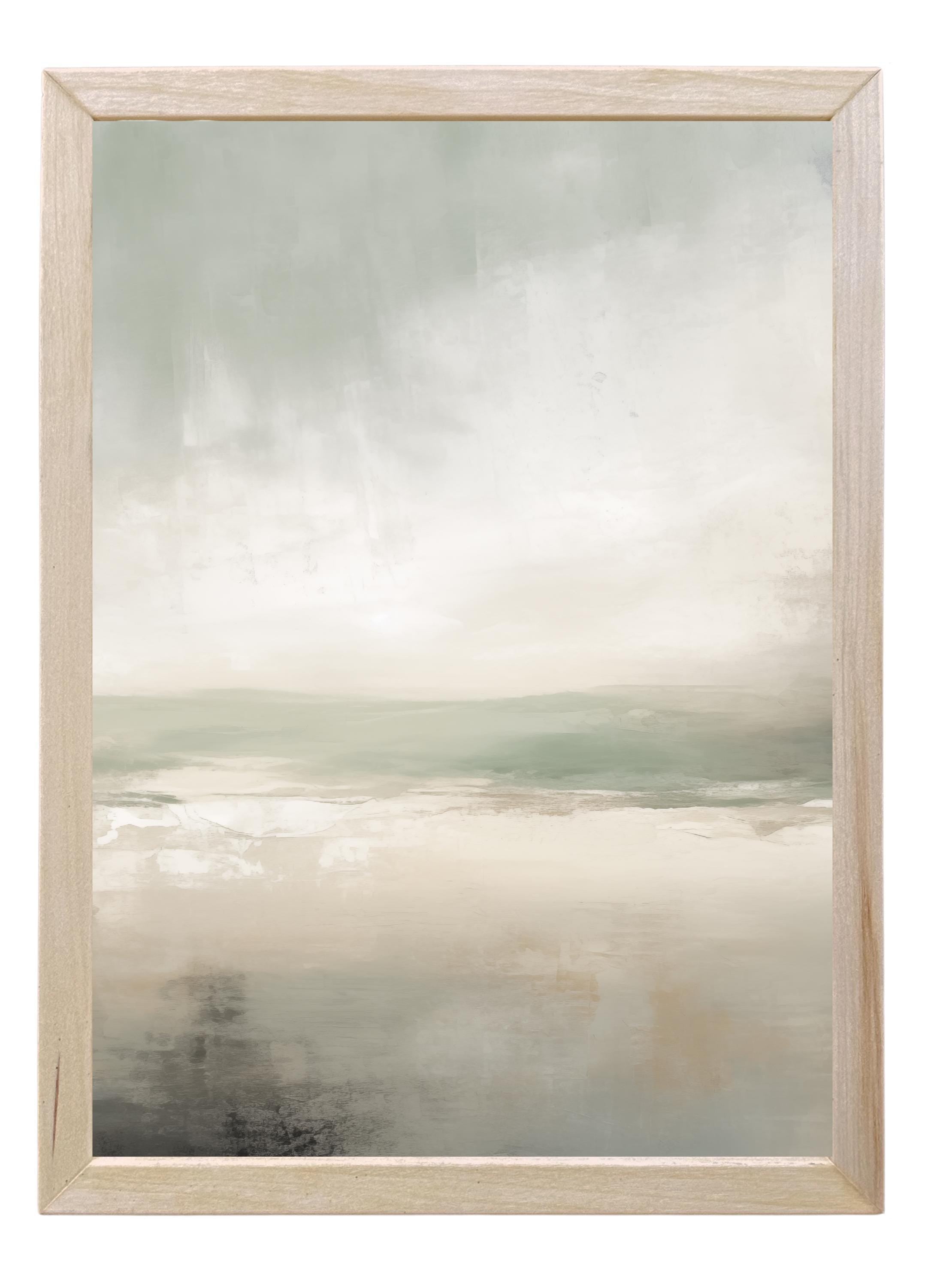 Wooden Frames - Abstract Blues