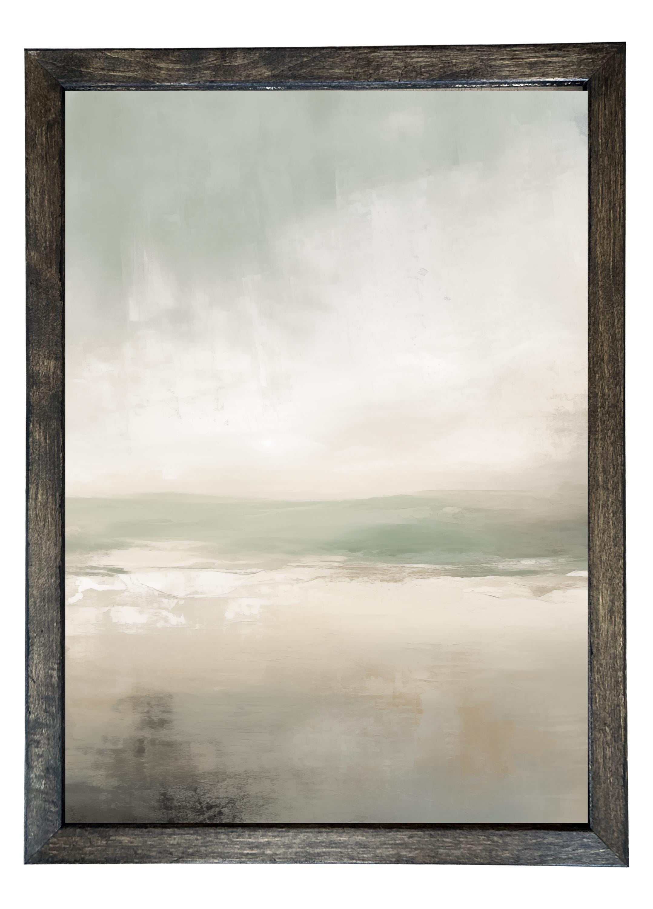 Wooden Frames - Abstract Blues