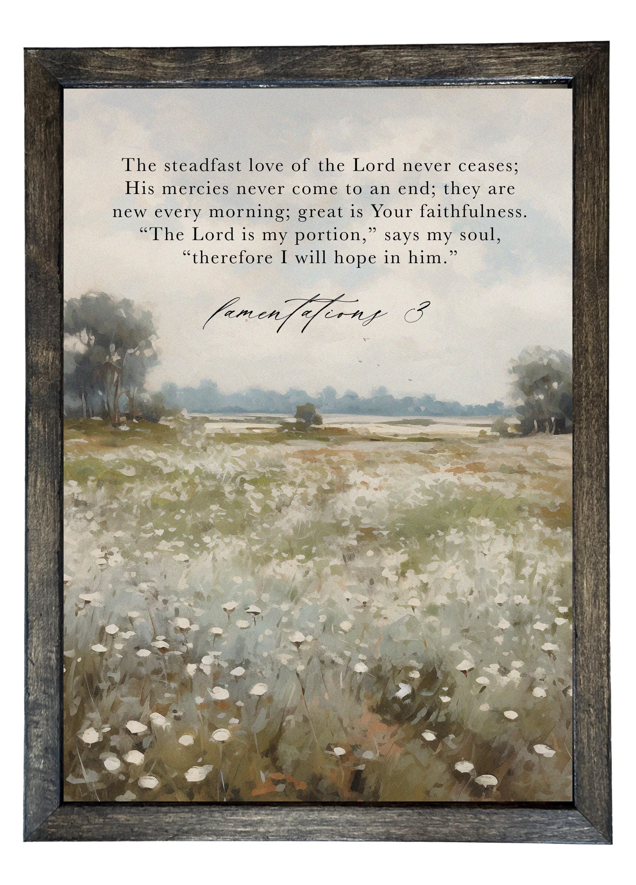 Wooden Frames - Lamentations 3