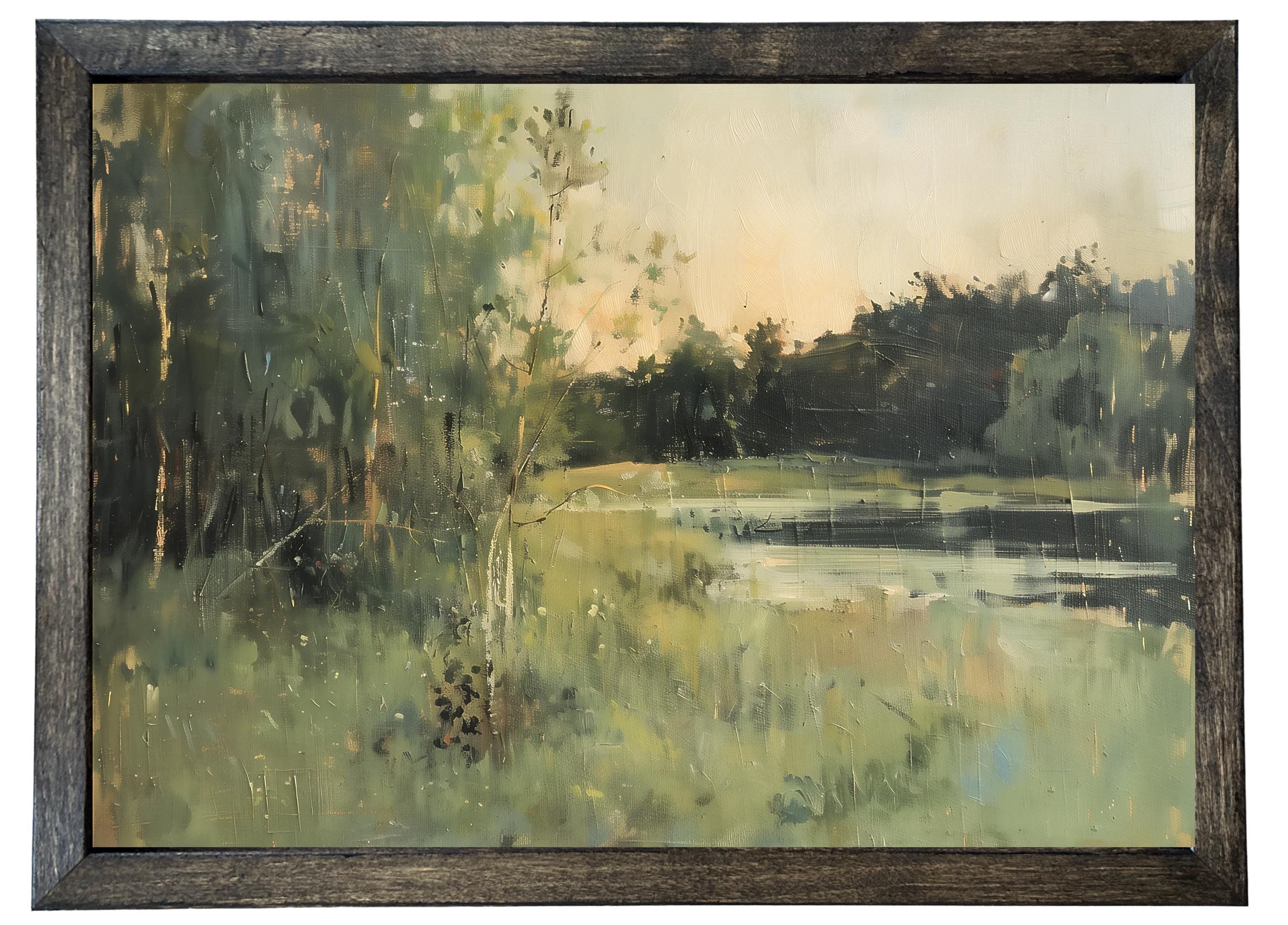 Wooden Frames - Waterside Brush