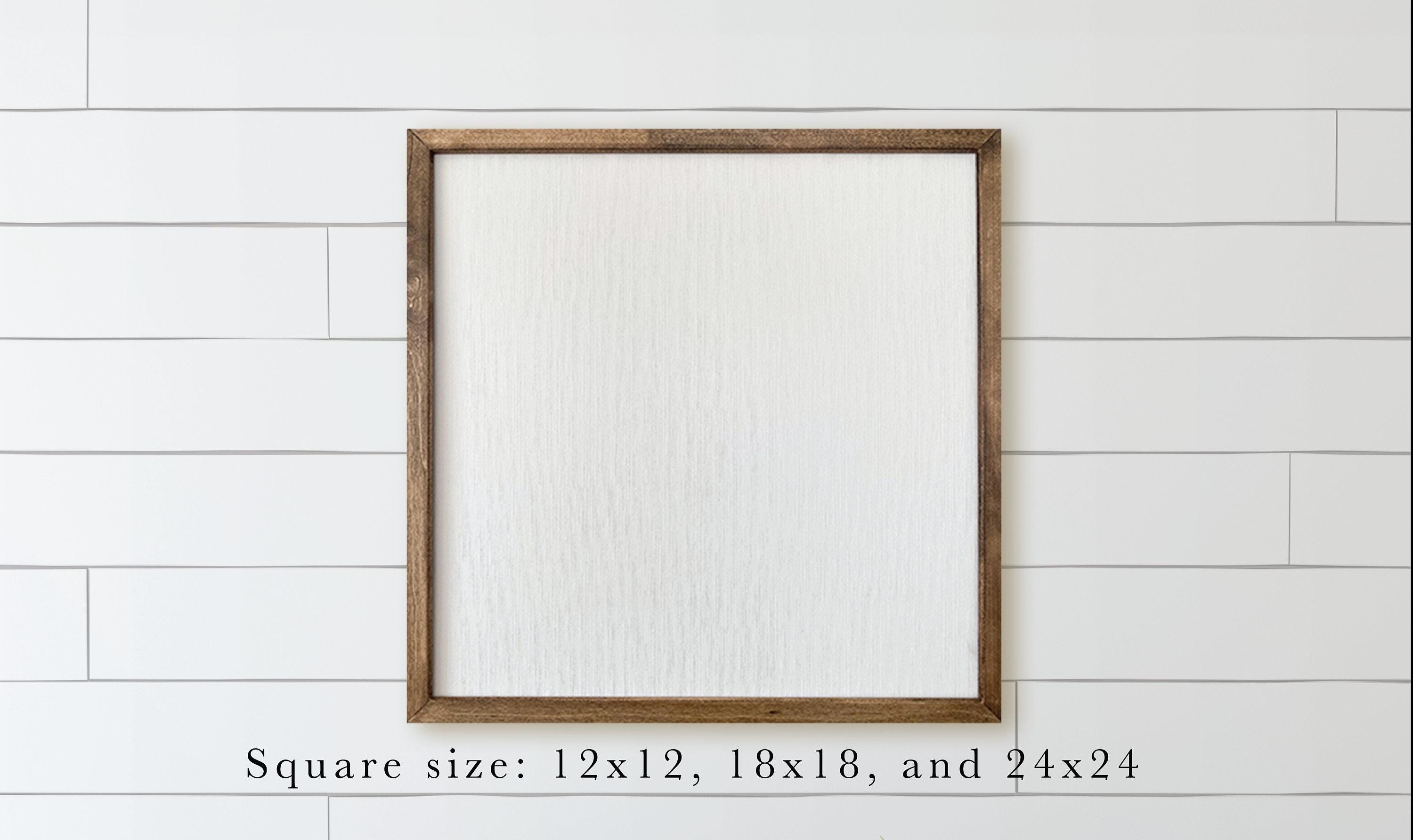 Personalized Wooden Frames - Custom Wood Framed Sign Order!