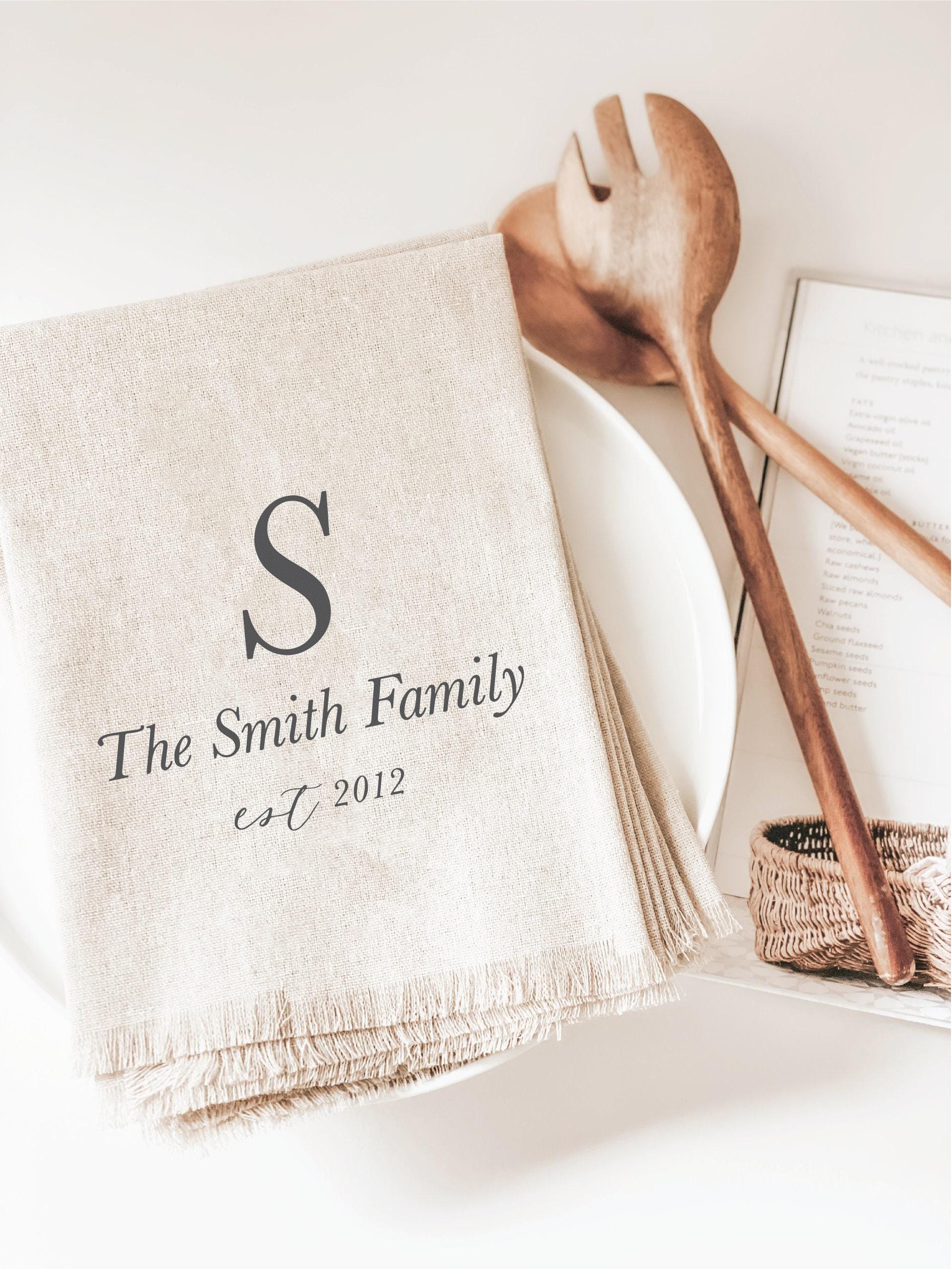 Personalized Napkins - Personalized Family Name