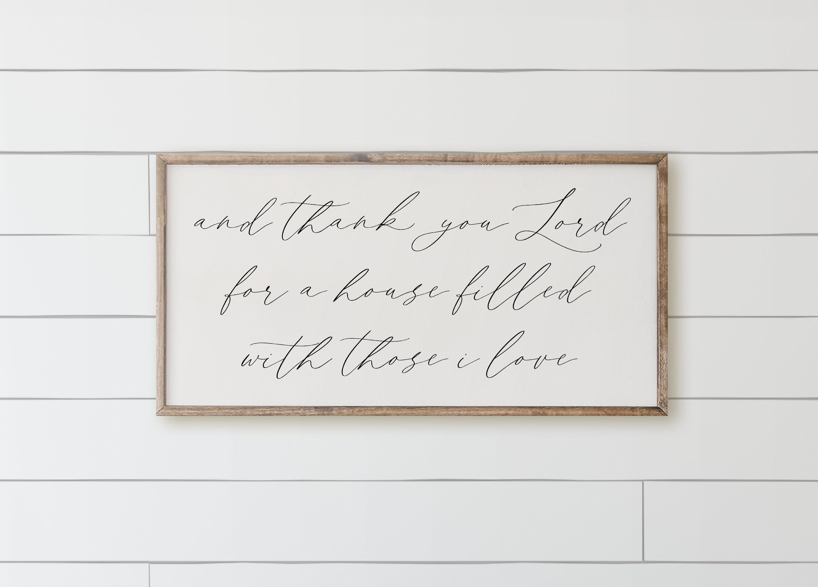Wooden Frames - A House Full of People I Love