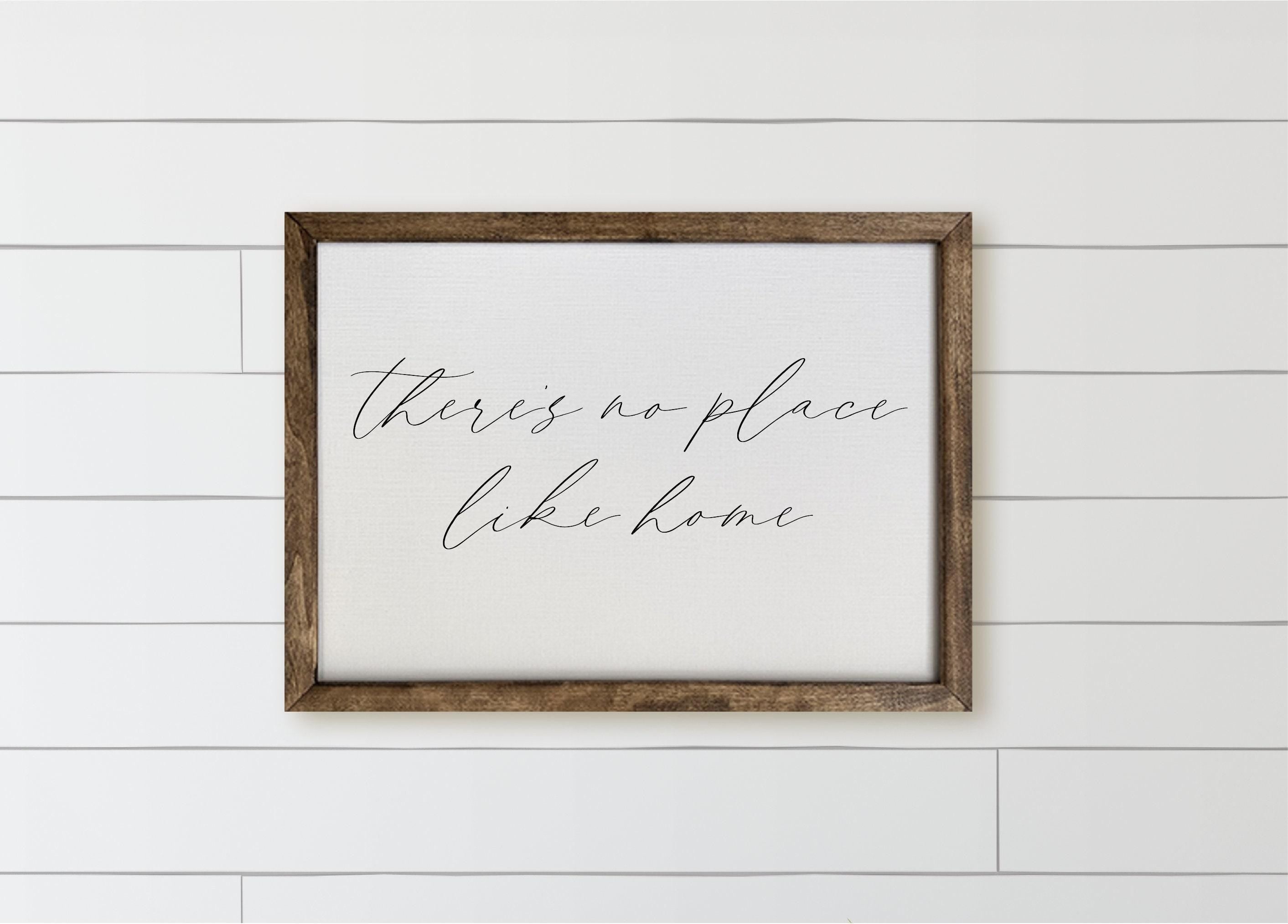 Wooden Frames - There's No Place Like Home
