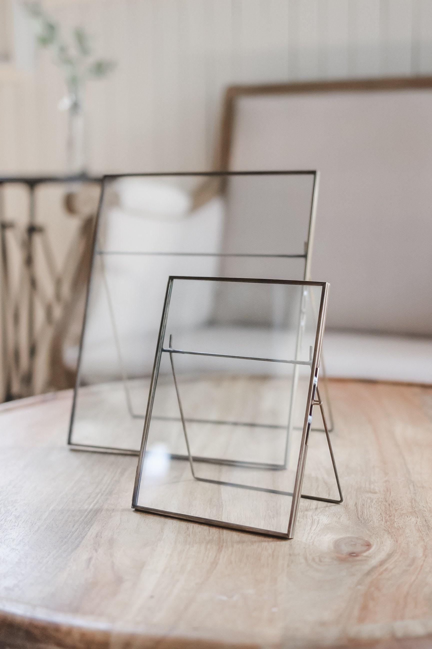 Glass Table Frames & Cards - For This Child We Have Prayed