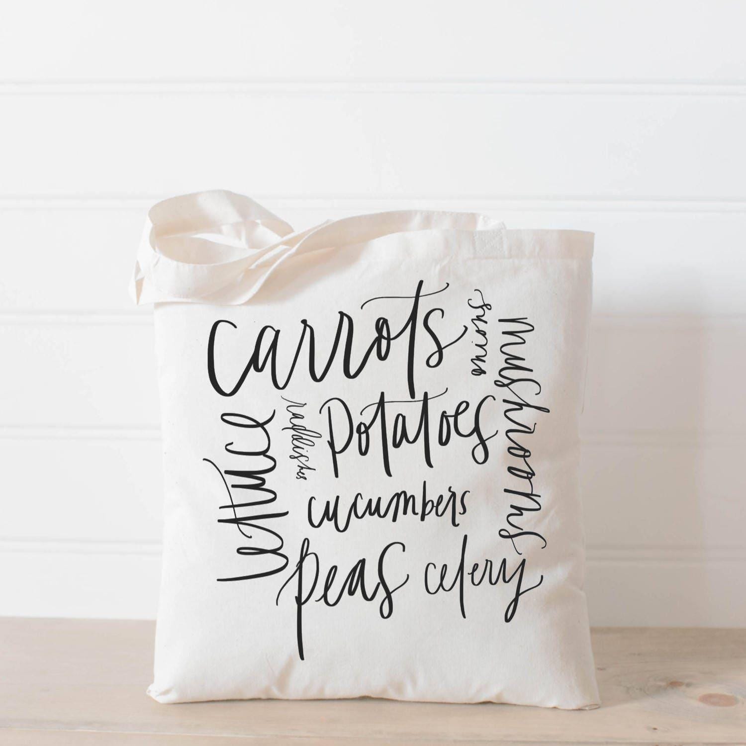 Tote Bags - Veggie