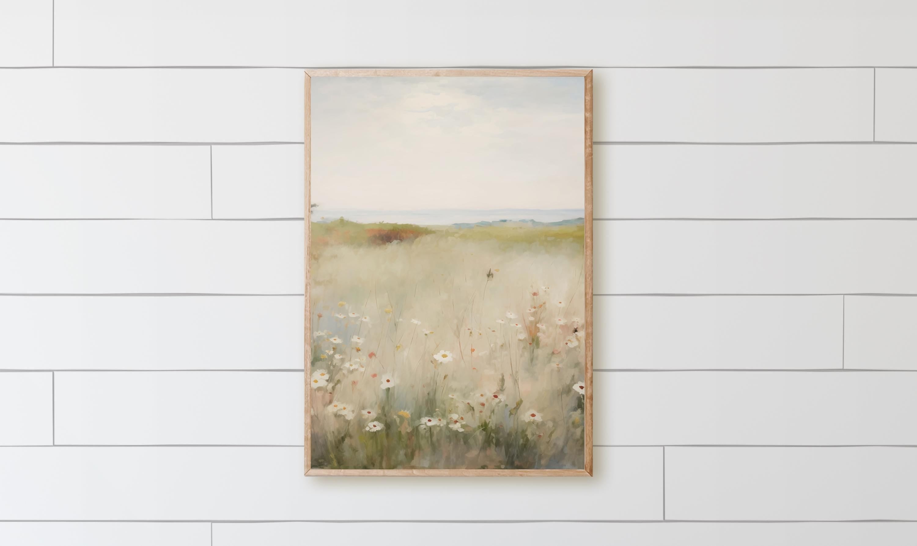 Wooden Frames - Dainty Autumn Daisys