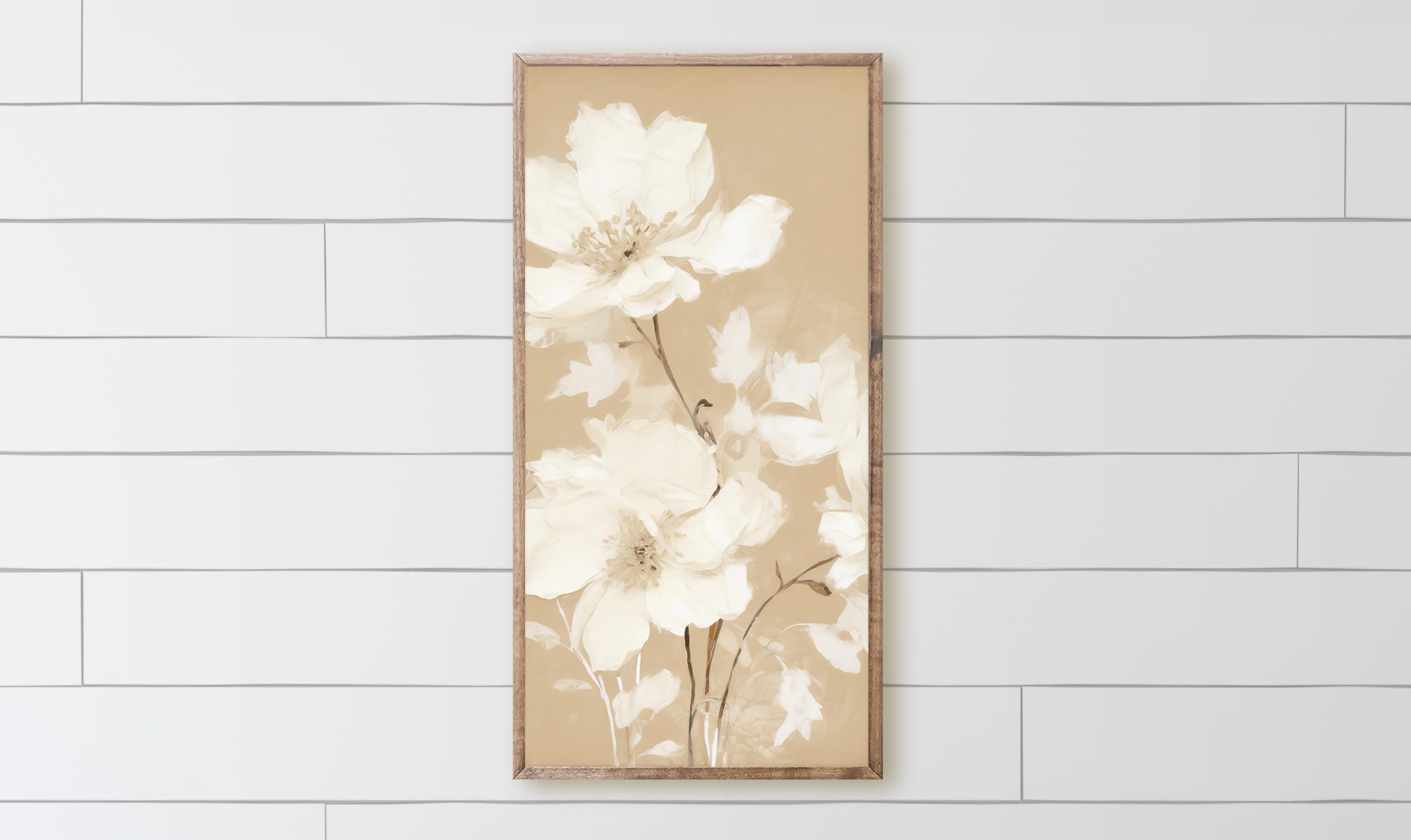 Wooden Frames - Painted Florals